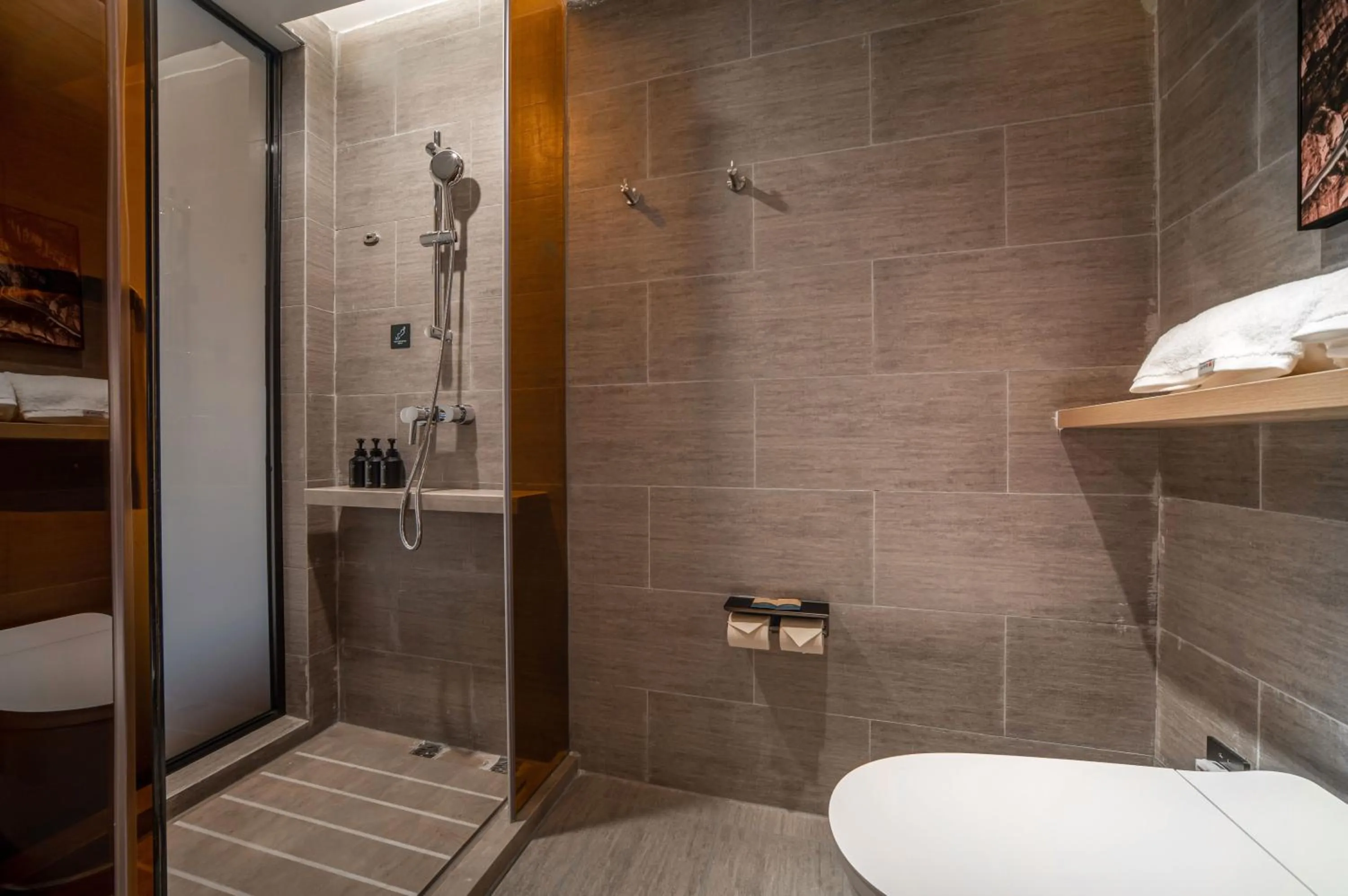 Toilet in Atour Hotel Wuxi New District Nanchan Temple Scenic Area