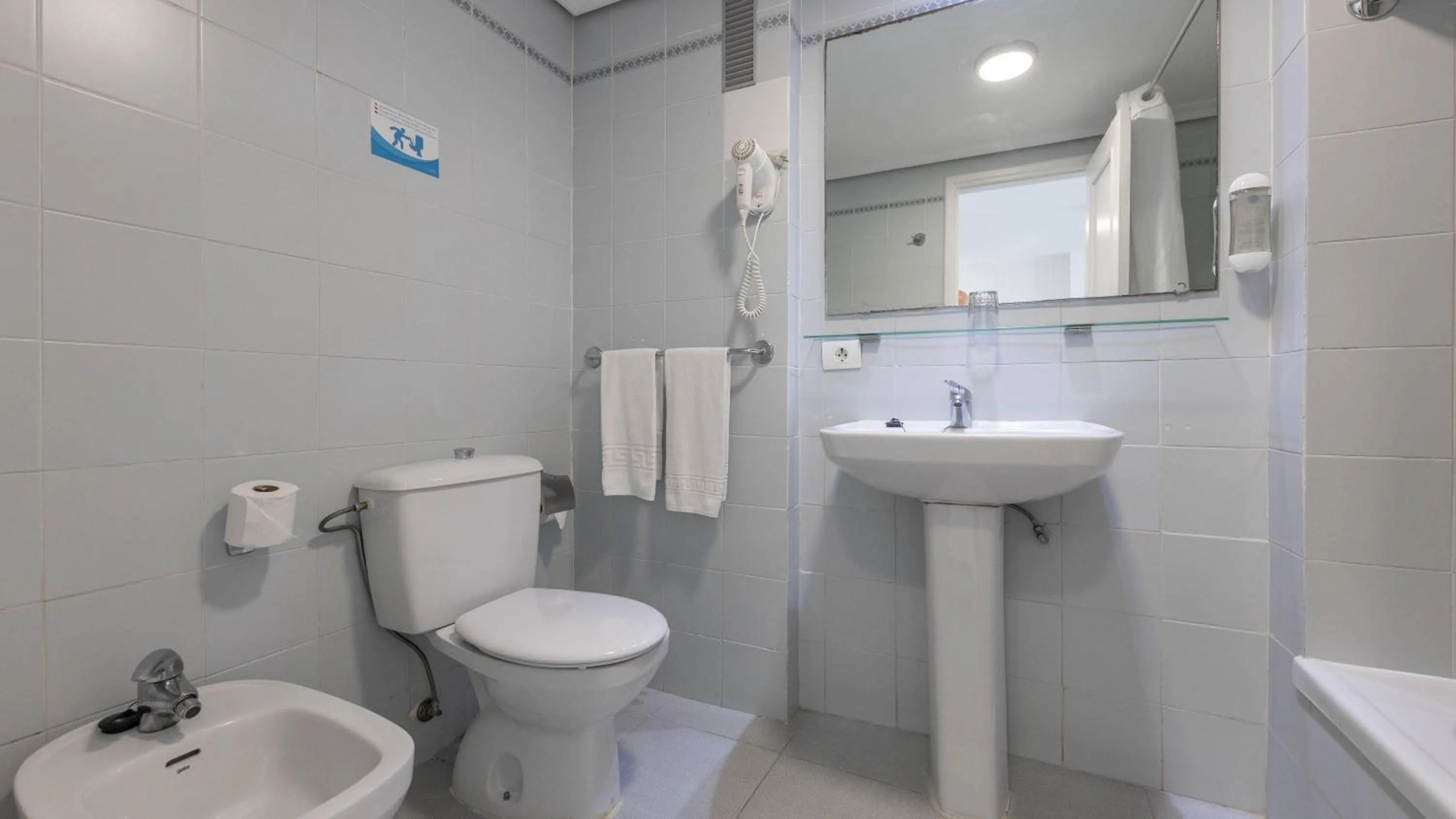 Bathroom in BLUESEA Lagos de Cesar