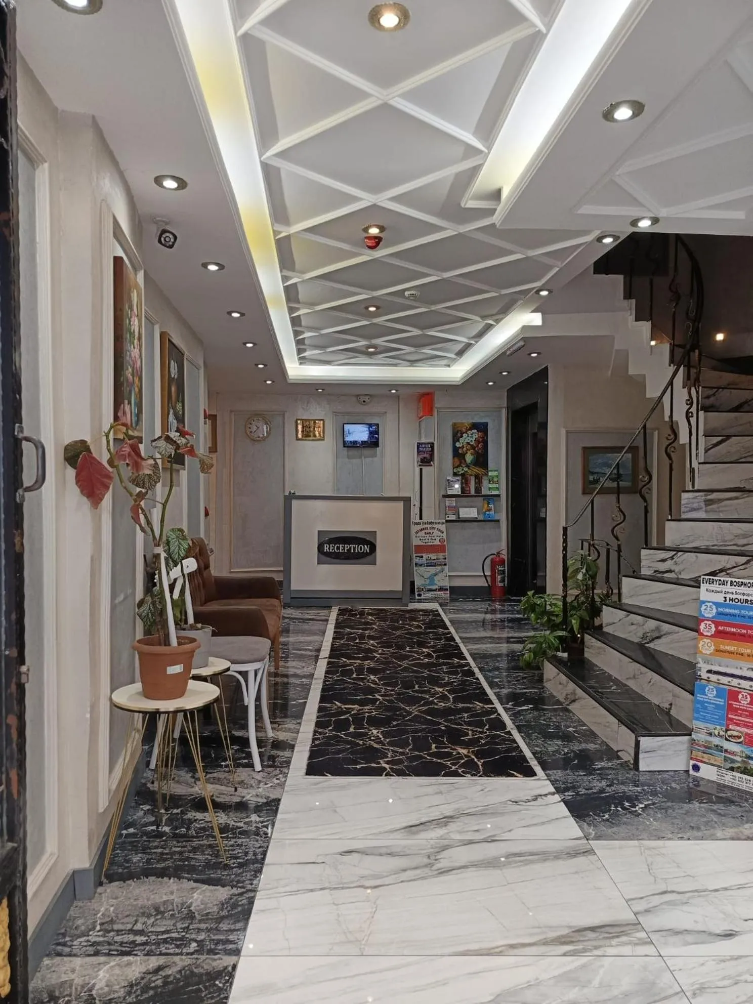 Lobby or reception in Grand Kybele Hotel