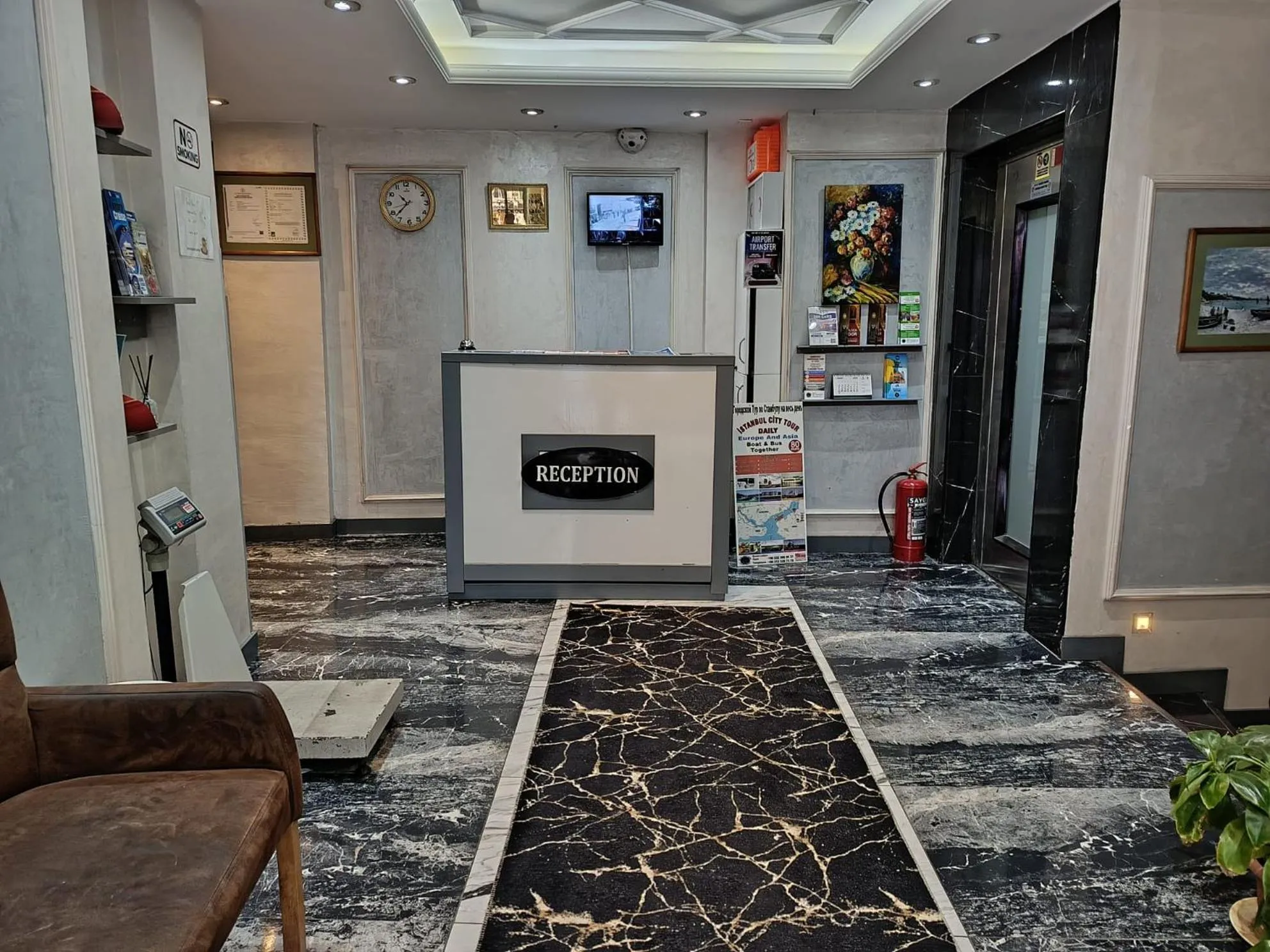 Lobby or reception in Grand Kybele Hotel
