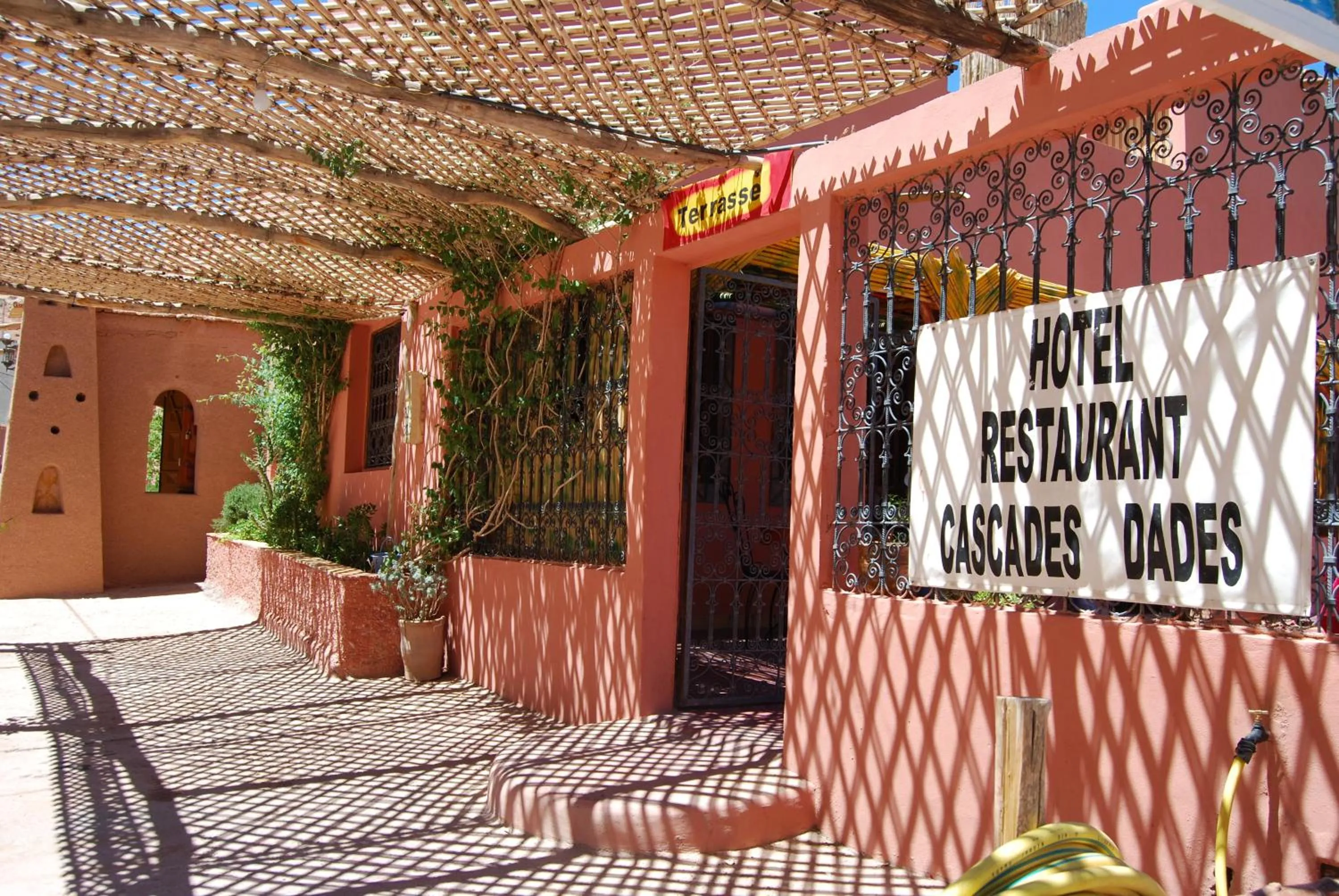 Facade/entrance in Hotel Cascades Dades