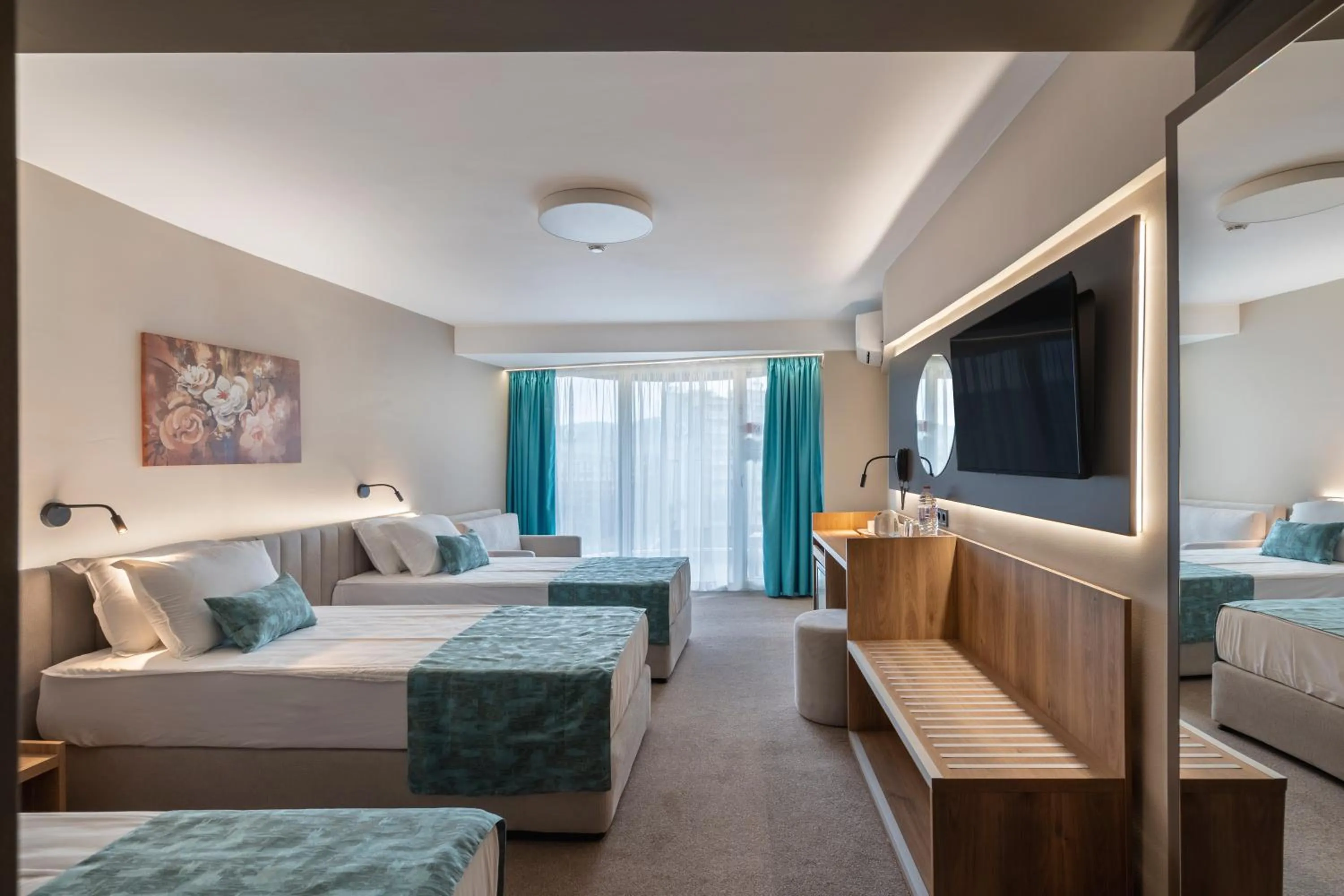 Bed in Grand Hotel Sunny Beach - All Inclusive