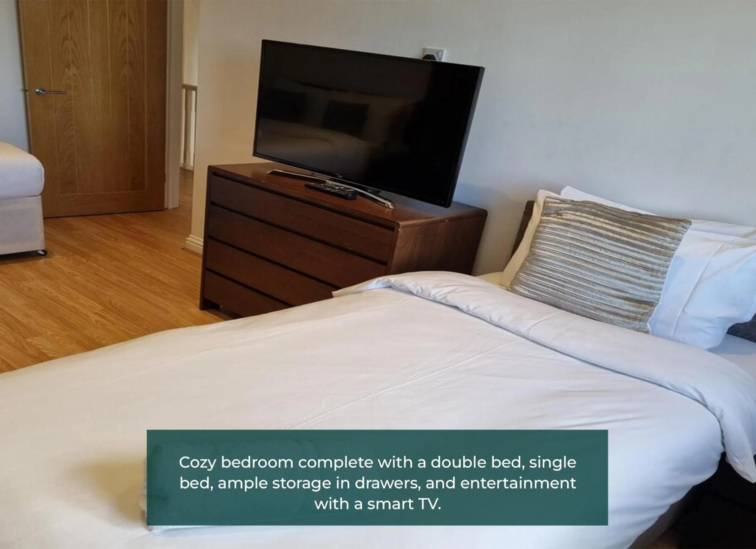 Bedroom in Cliffe Terrace W 1 Free Parking Space