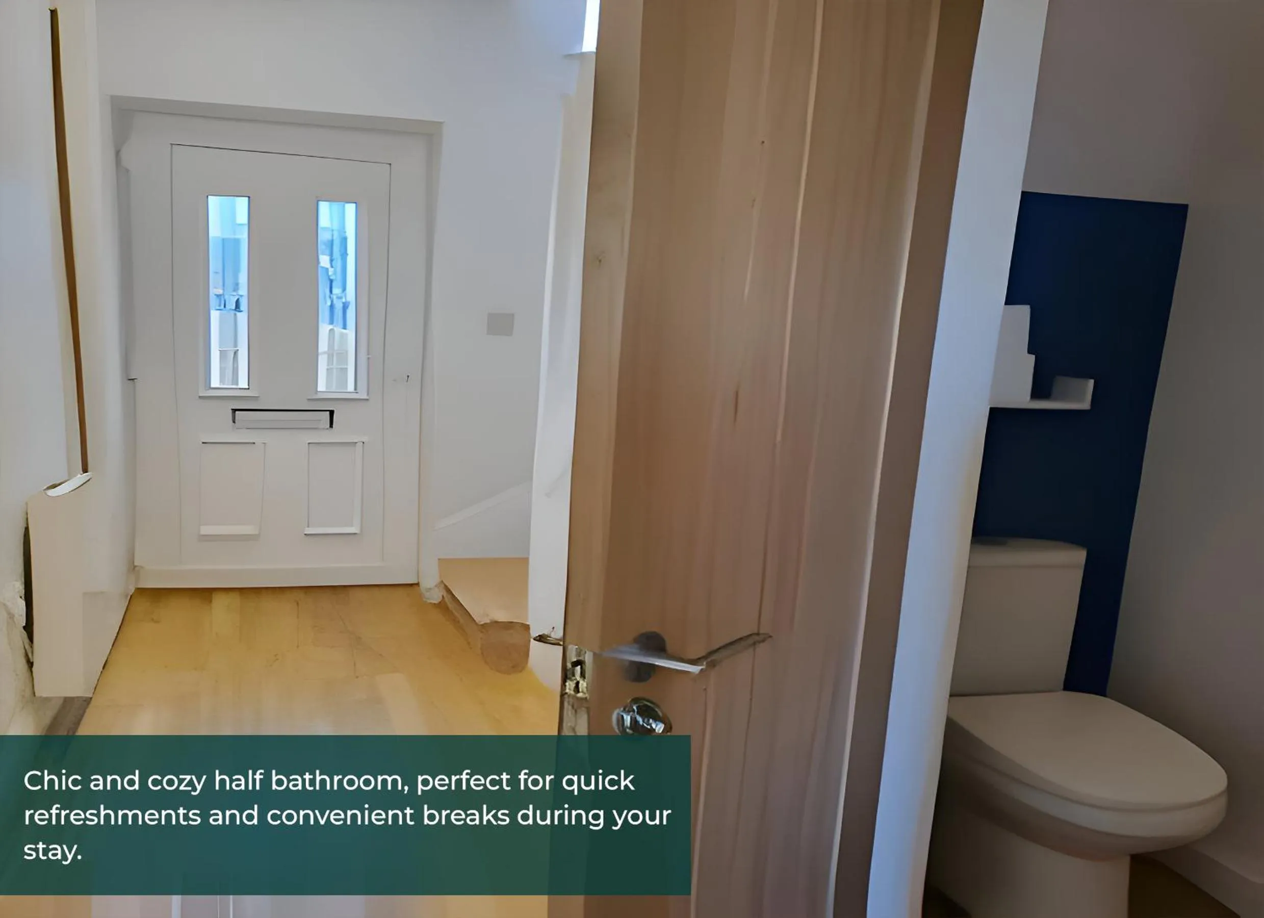 Toilet in Cliffe Terrace W 1 Free Parking Space