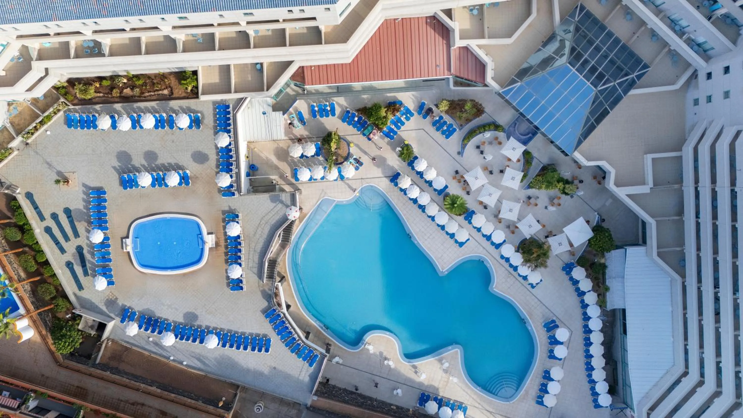 Bird's eye view in Alua Tenerife