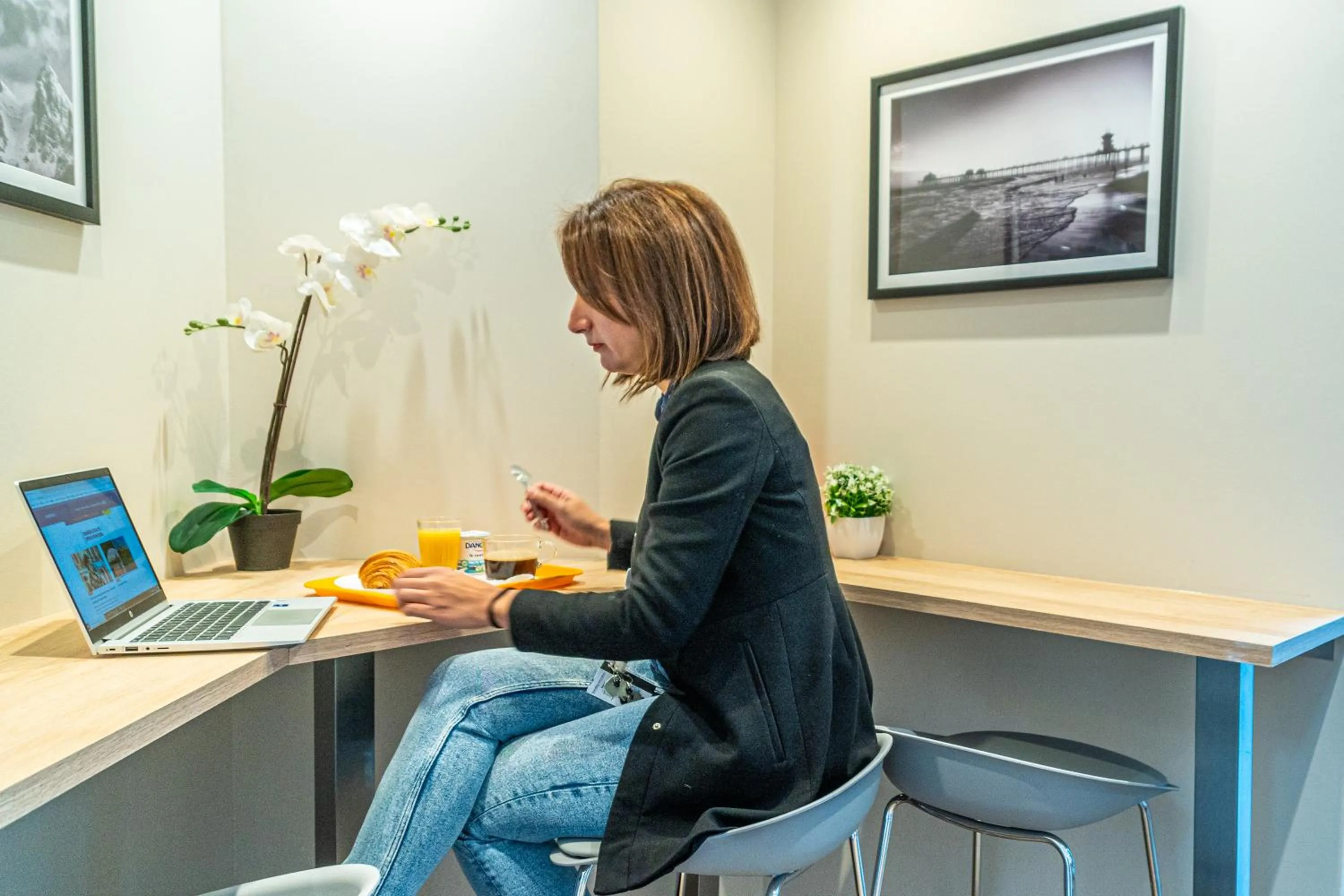 Food and drinks in Montempô Appart'hôtel Lyon Viviani