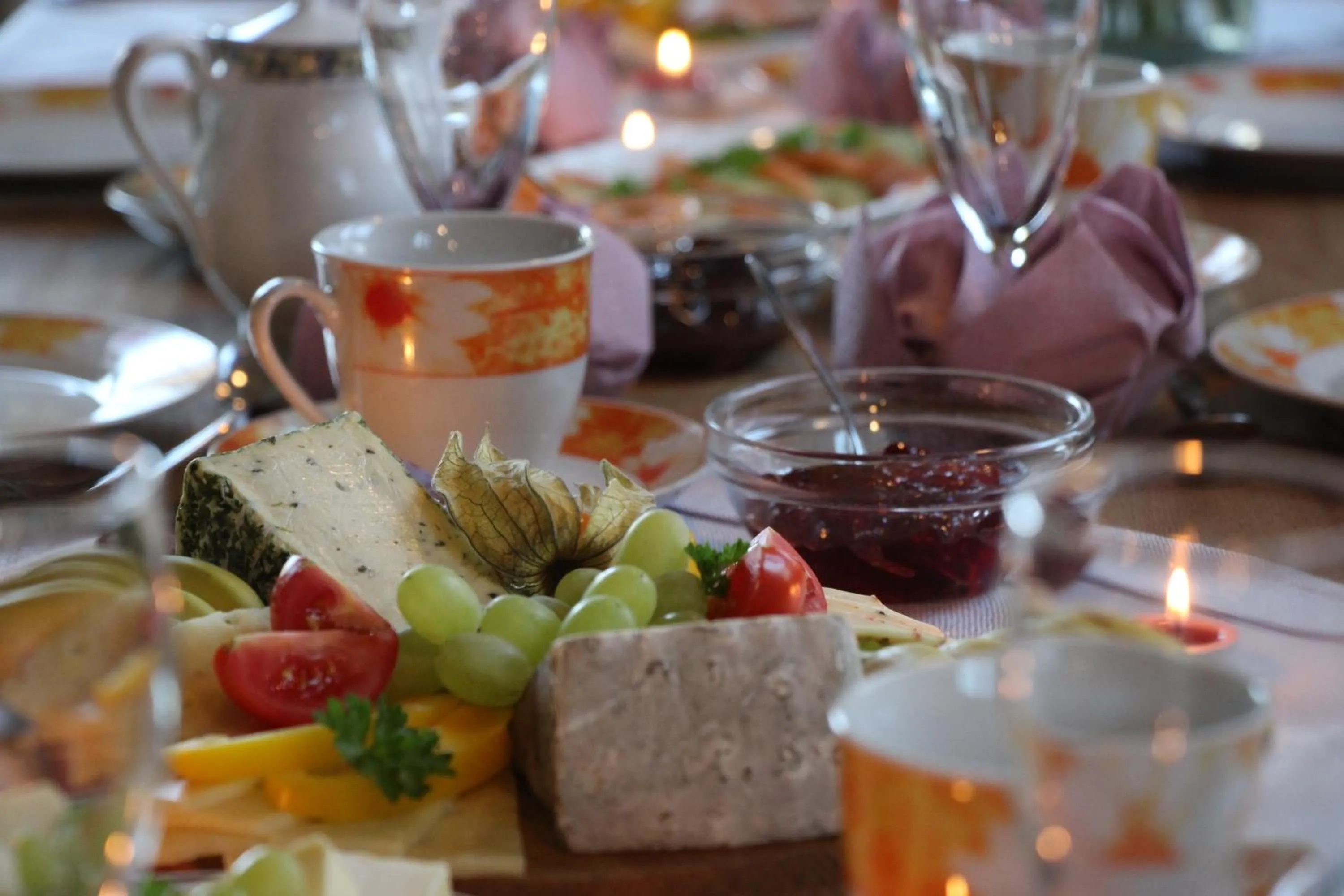 Buffet breakfast in Landgasthof Marlishausen