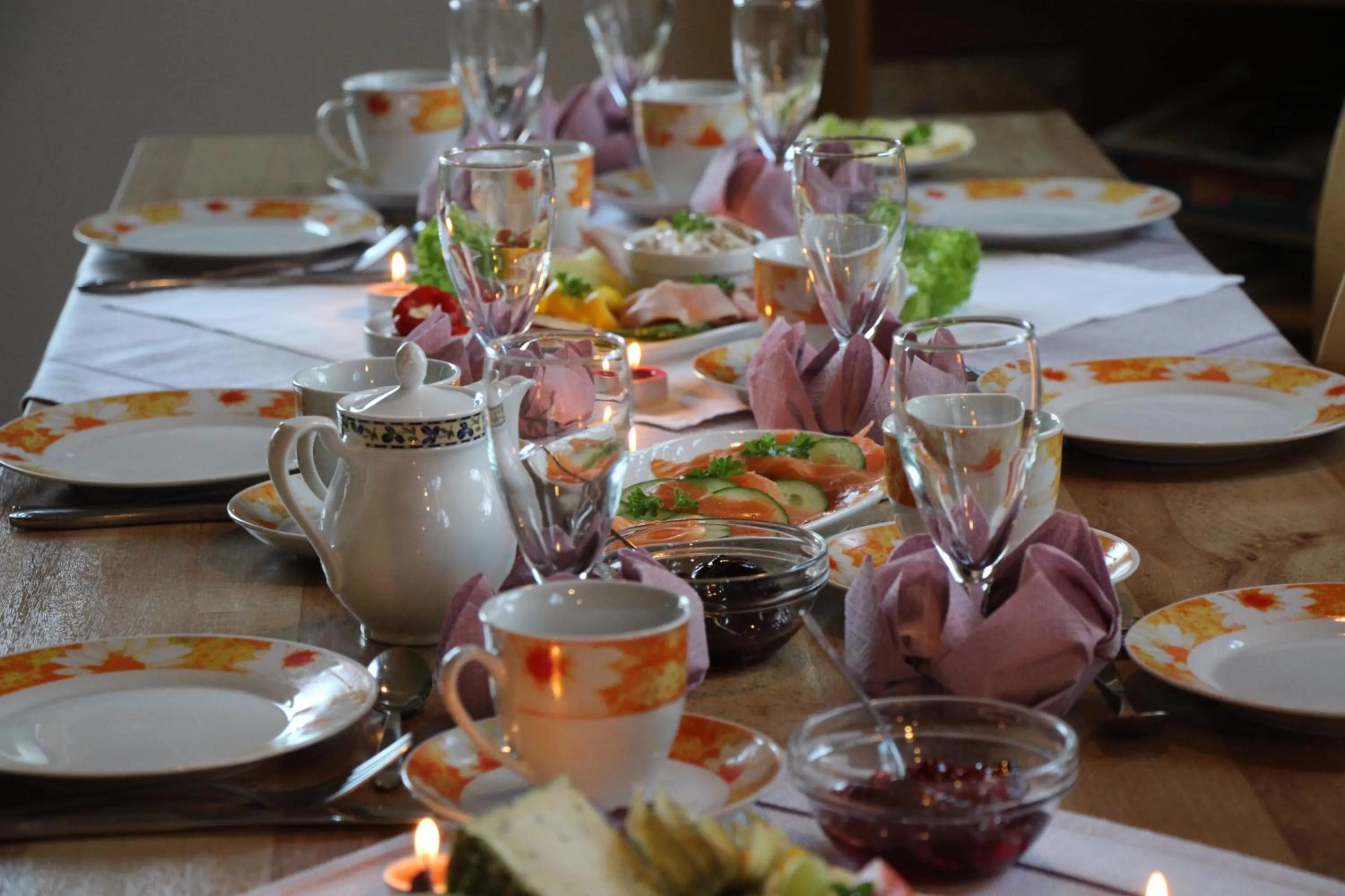 Buffet breakfast in Landgasthof Marlishausen