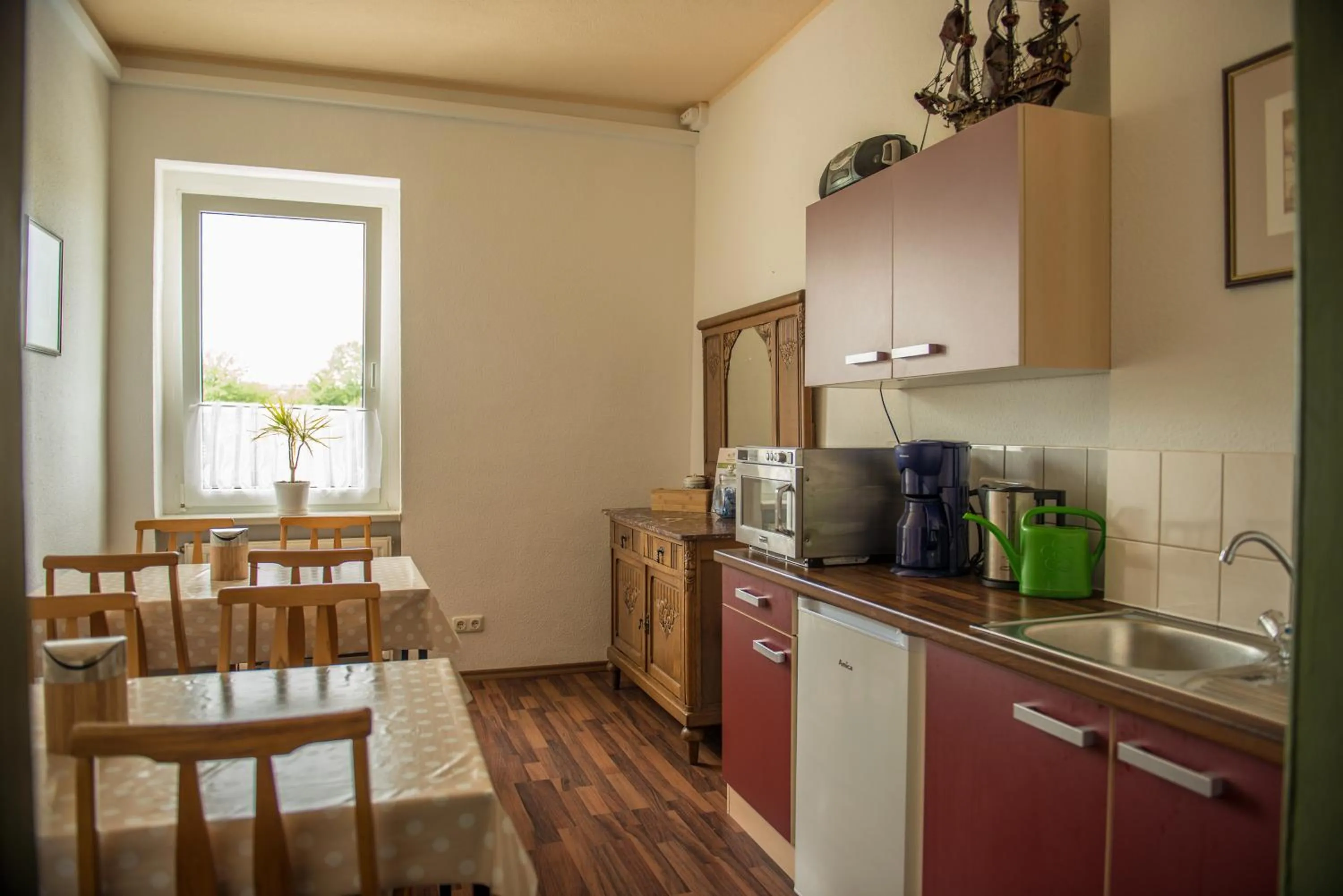 Kitchen or kitchenette in Landgasthof Marlishausen