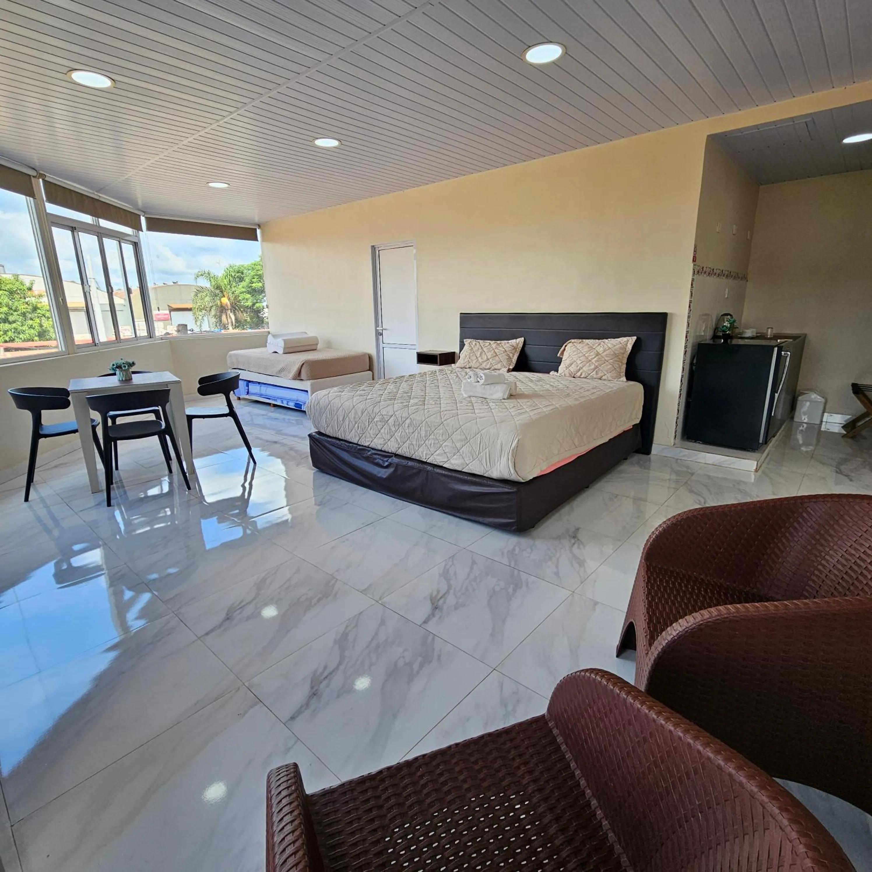 Bed in Mensú Grand Hotel