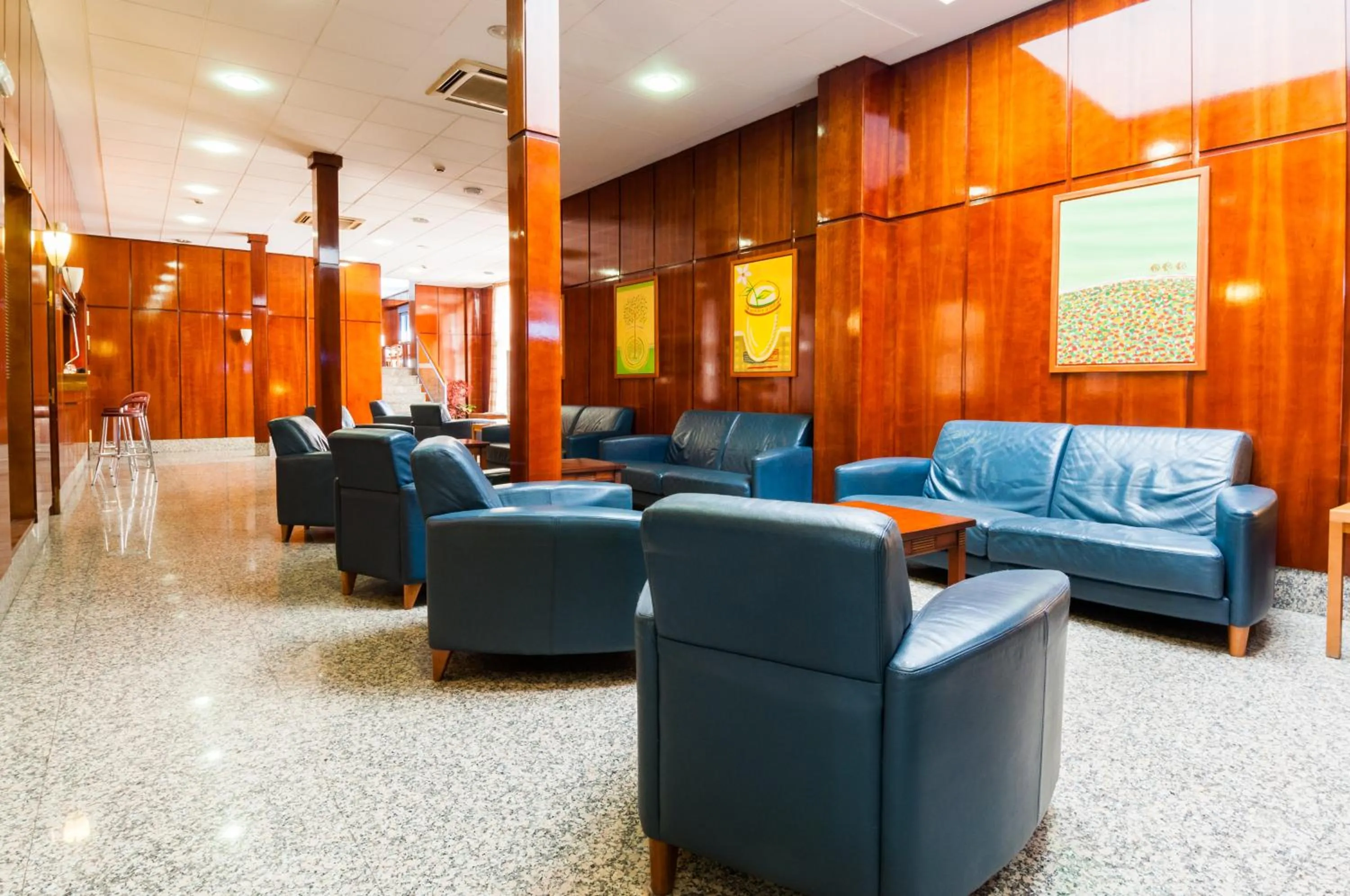 Communal lounge/ TV room in Hotel Villa De Pinto