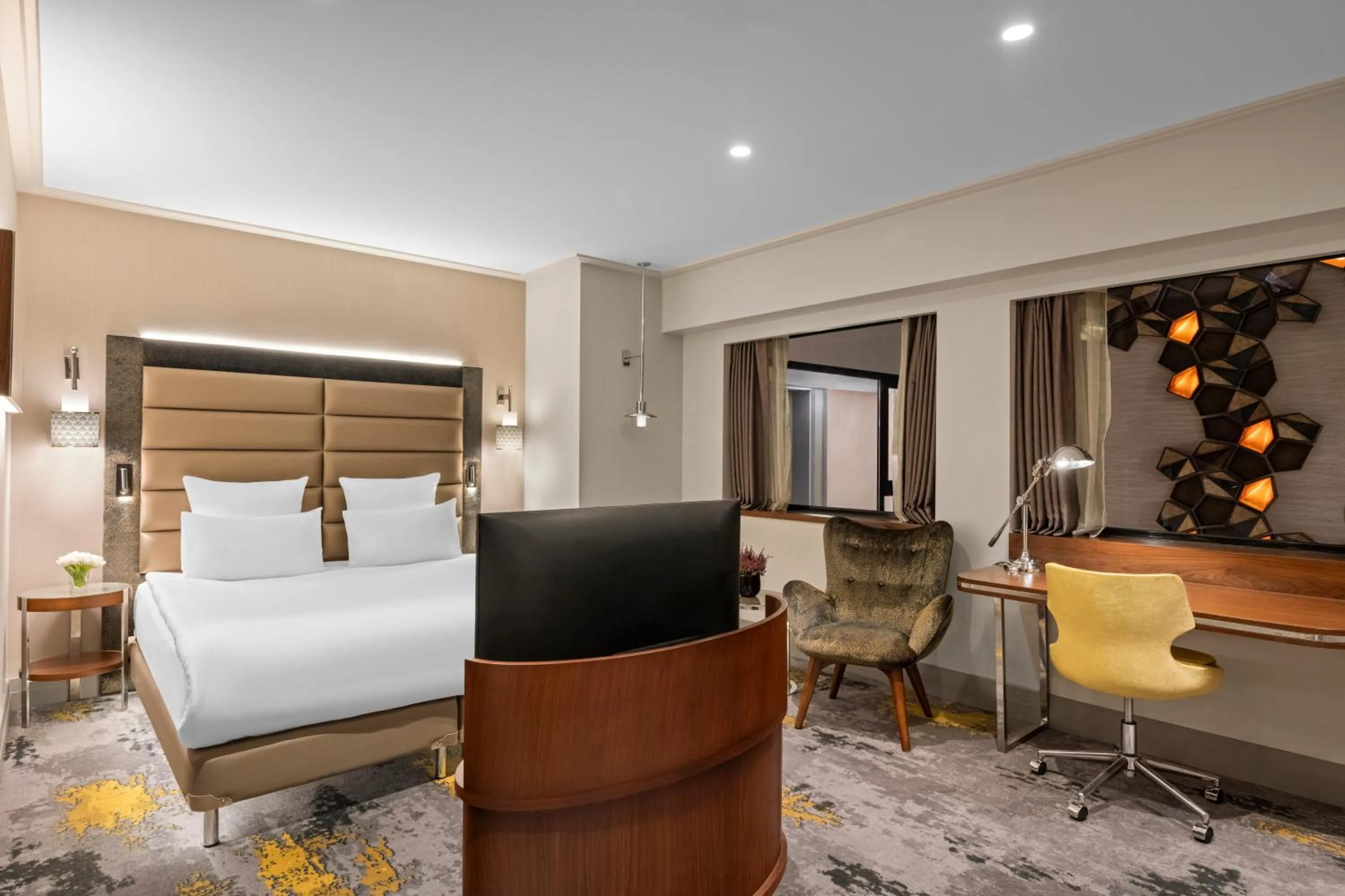 Bed in The Artisan Hotel Istanbul - MGallery Collection