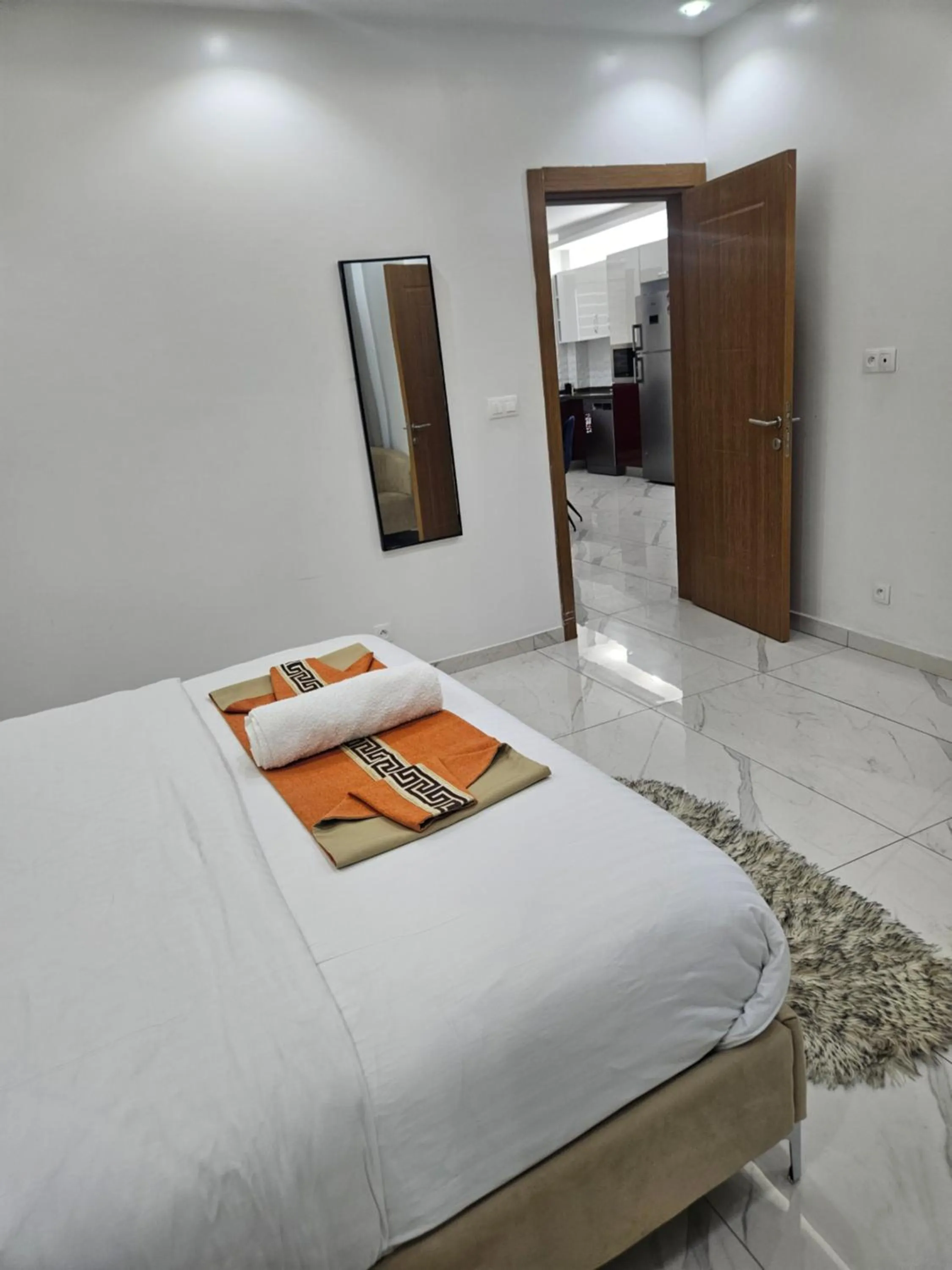 Bedroom, Bed in MARINA APPART Hôtel