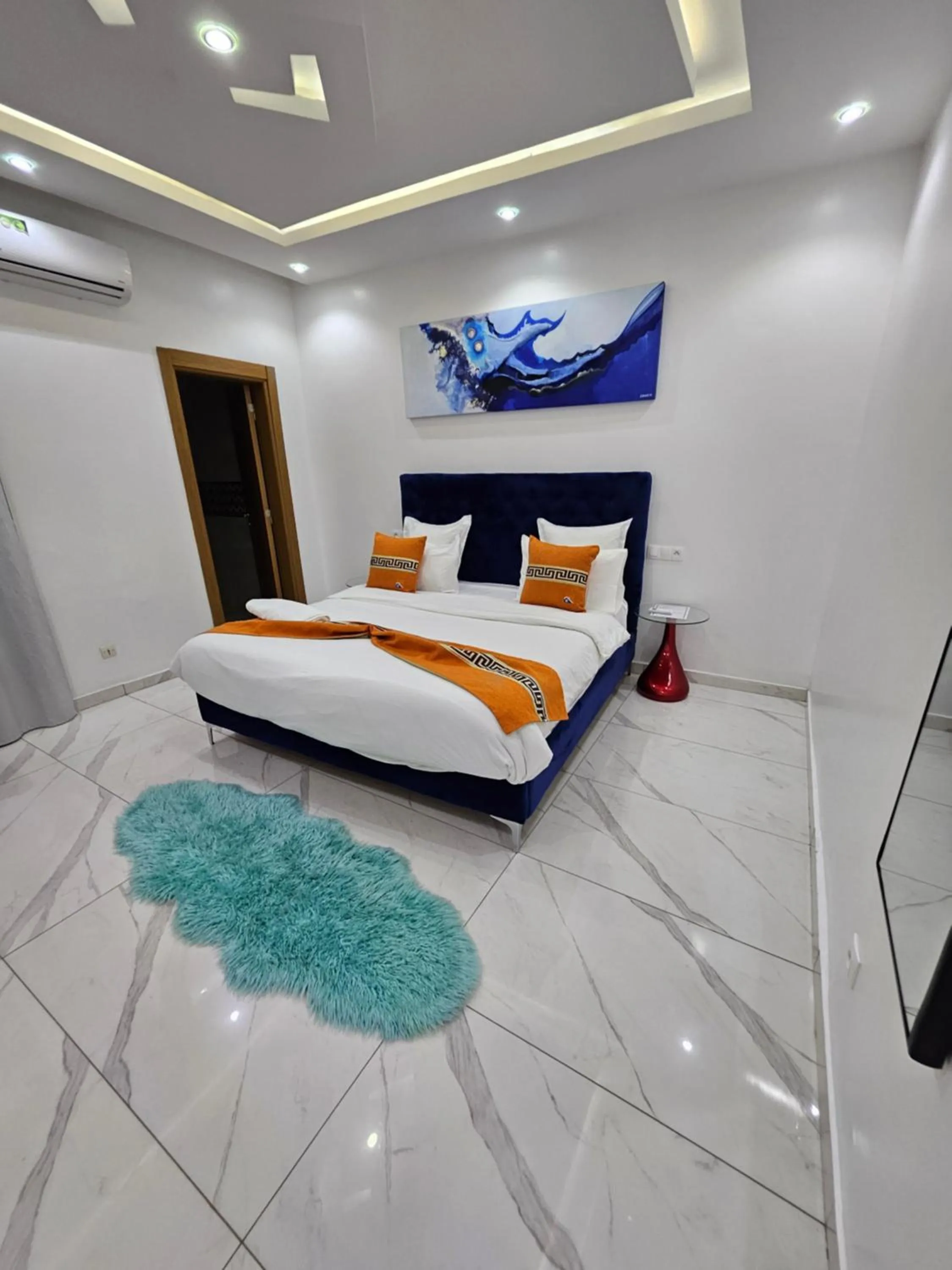 Bedroom, Bed in MARINA APPART Hôtel