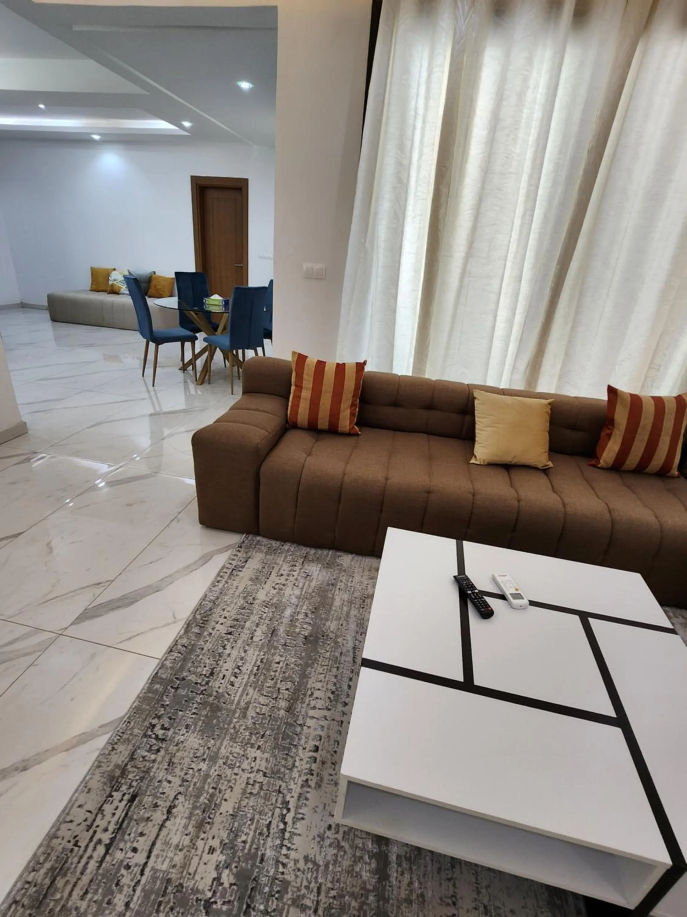 Living room in MARINA APPART Hôtel