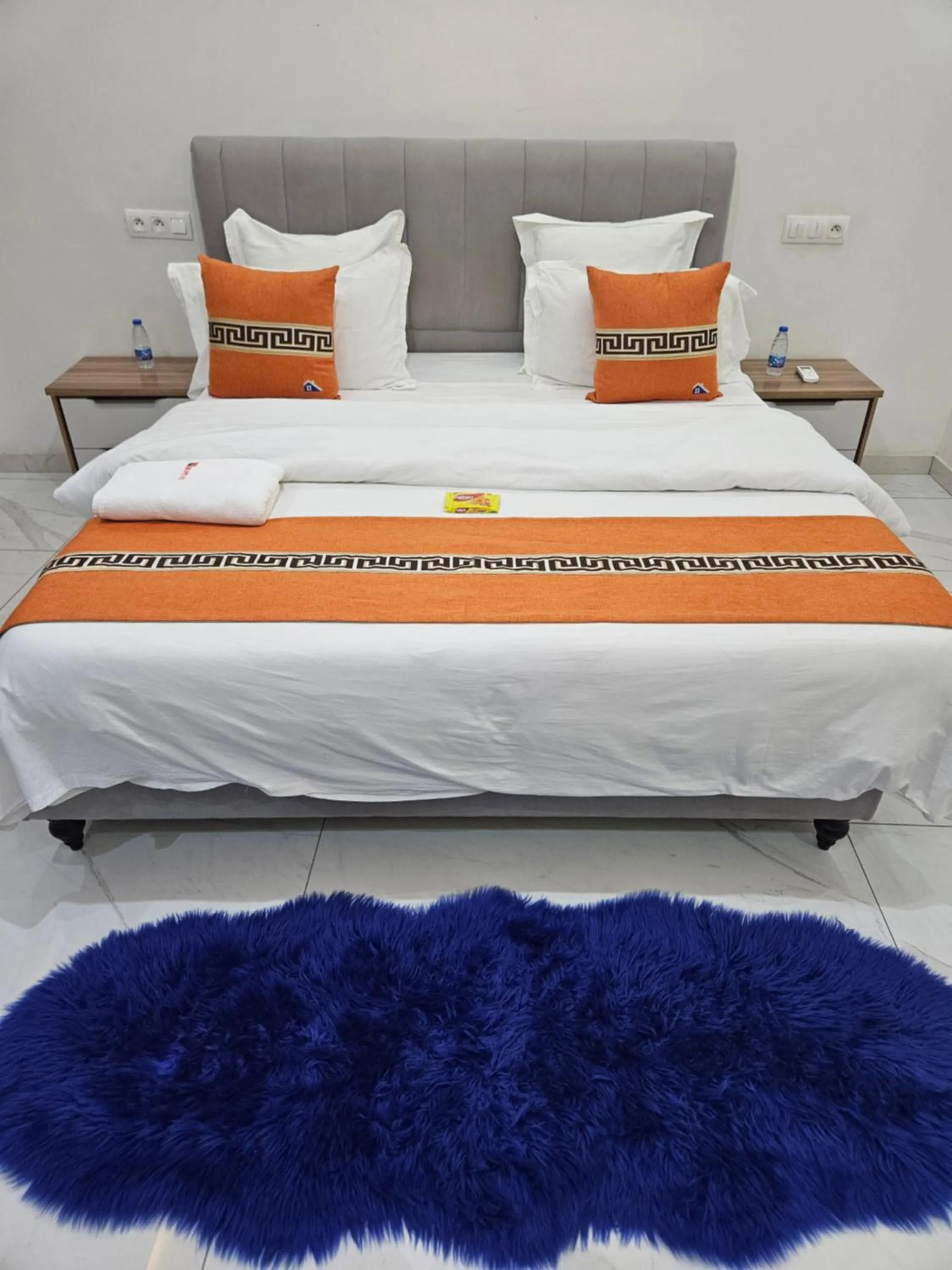 Bedroom, Bed in MARINA APPART Hôtel