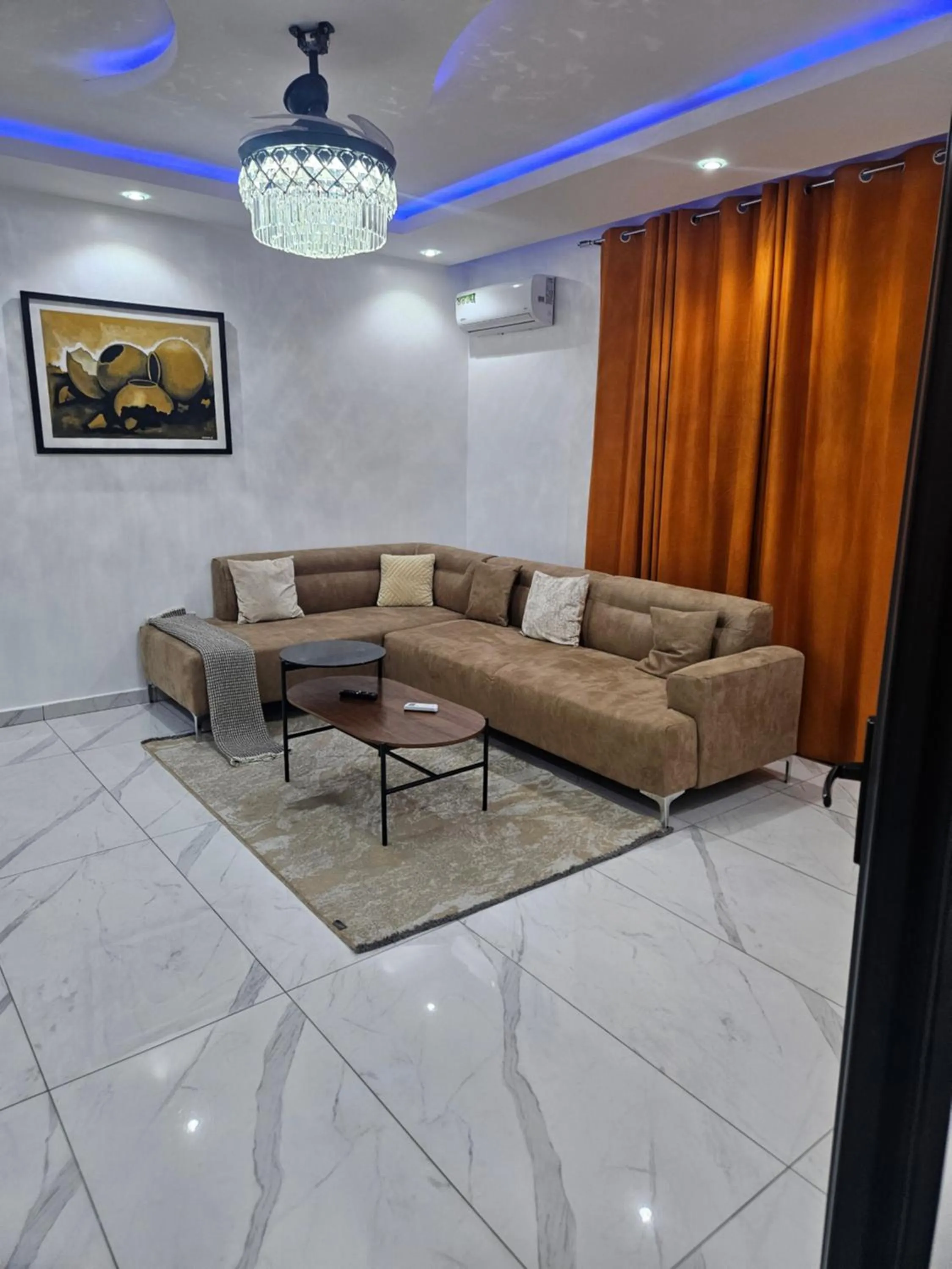 Living room in MARINA APPART Hôtel