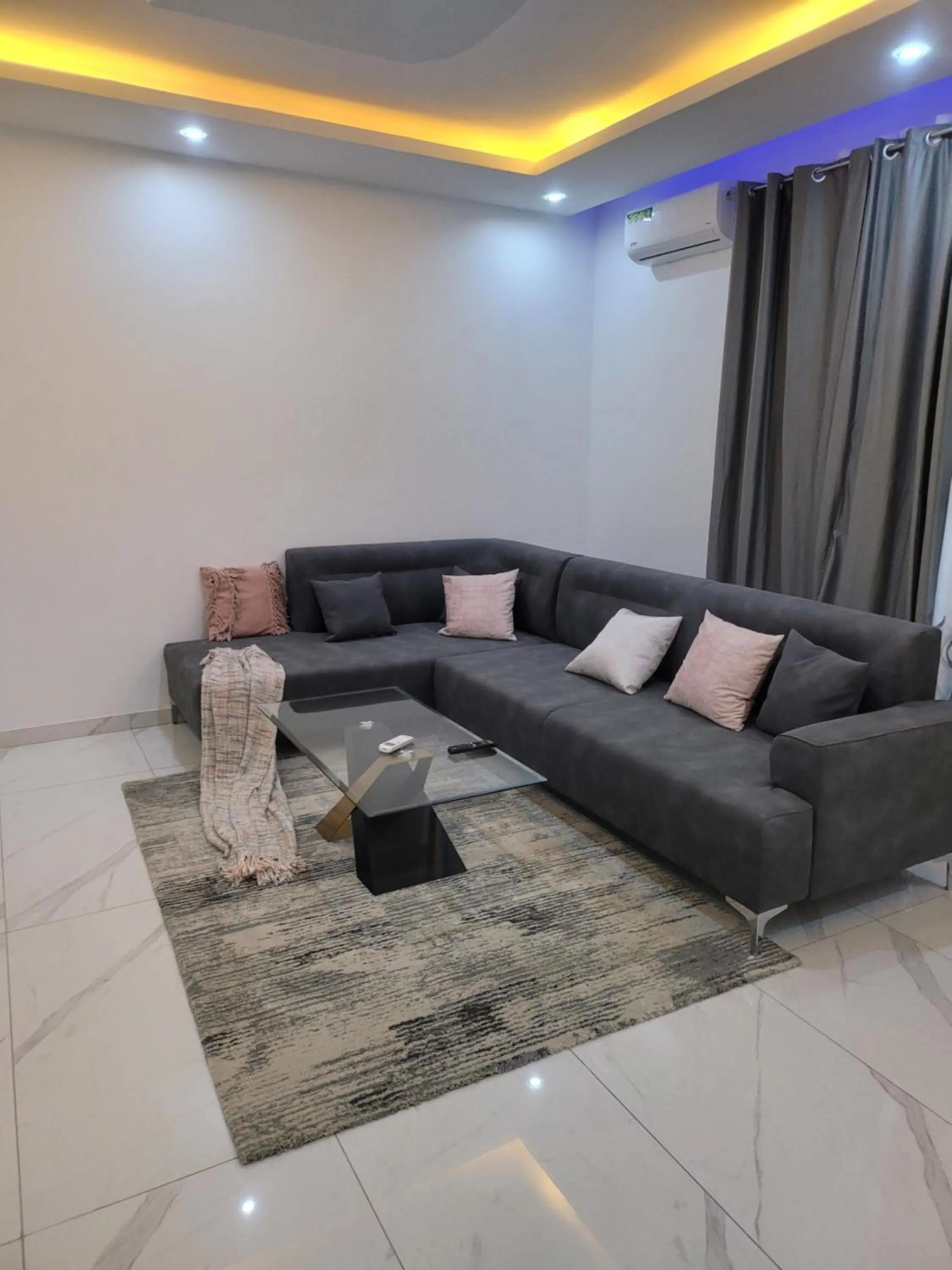 Living room in MARINA APPART Hôtel