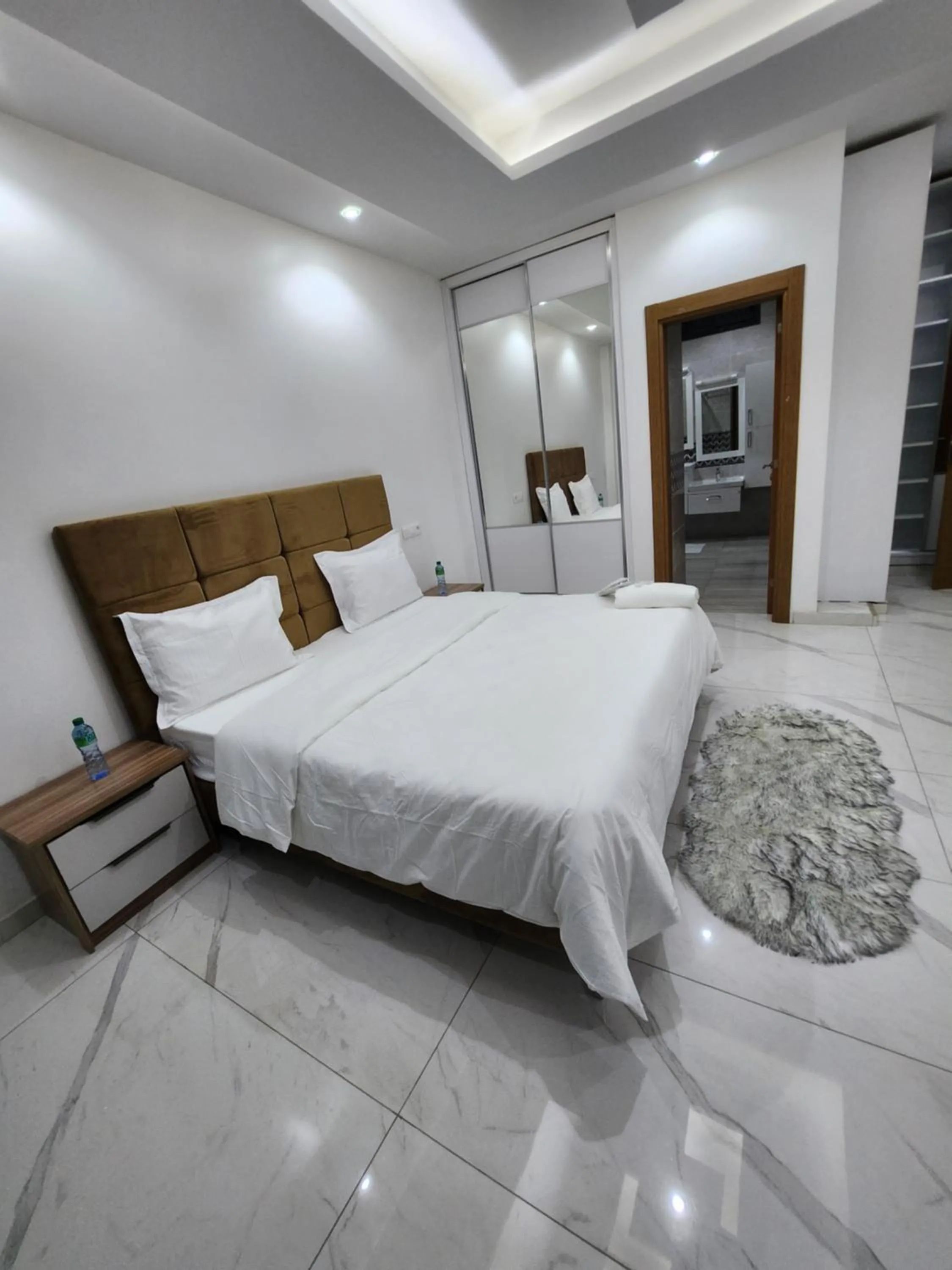 Bedroom, Bed in MARINA APPART Hôtel