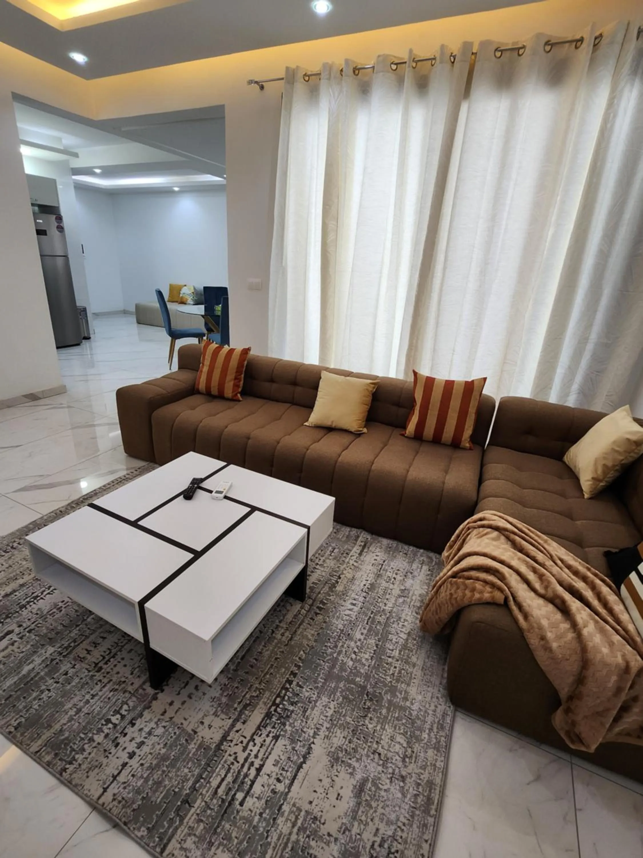 Living room in MARINA APPART Hôtel