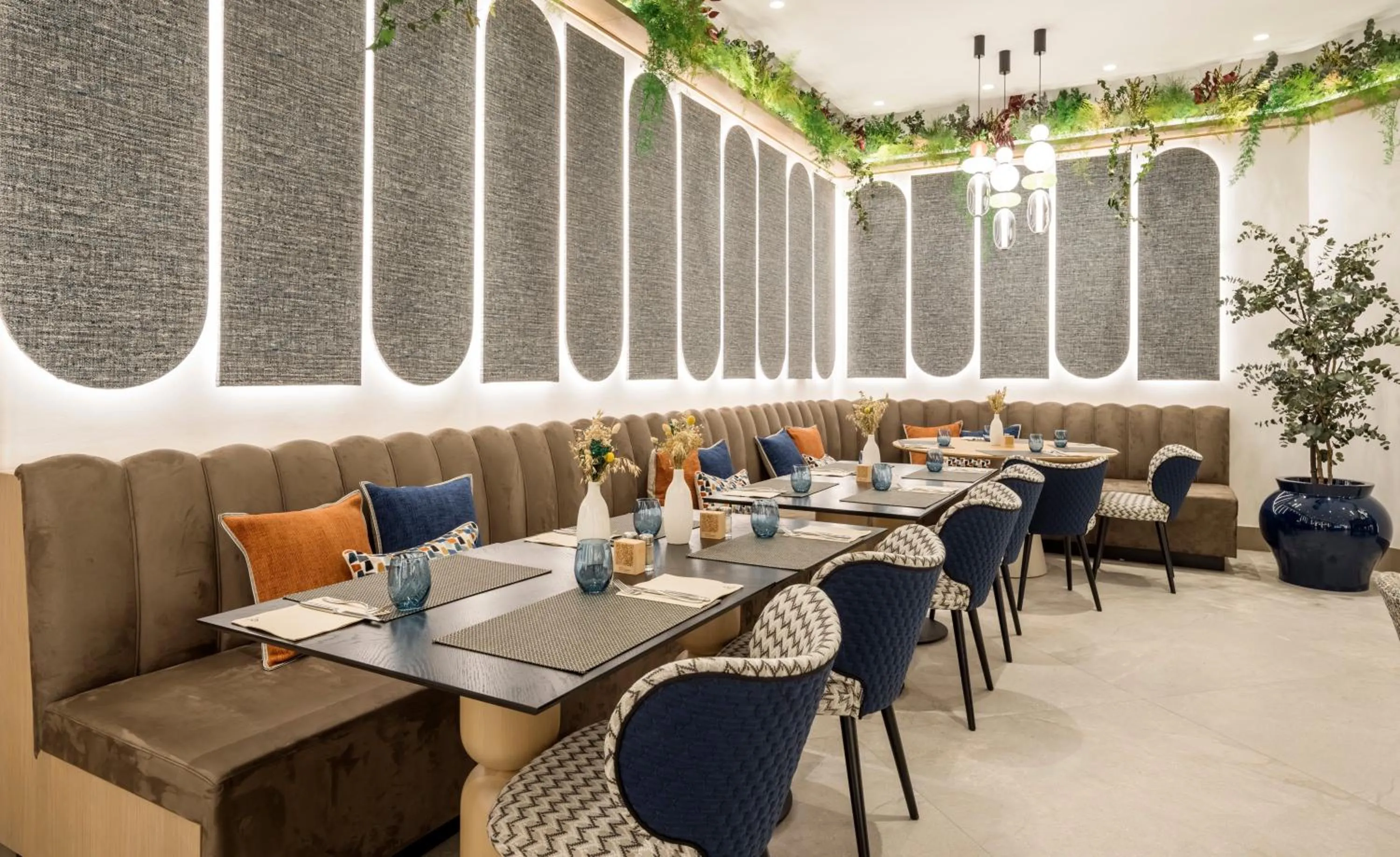 Dining area in Ilunion Les Corts Spa