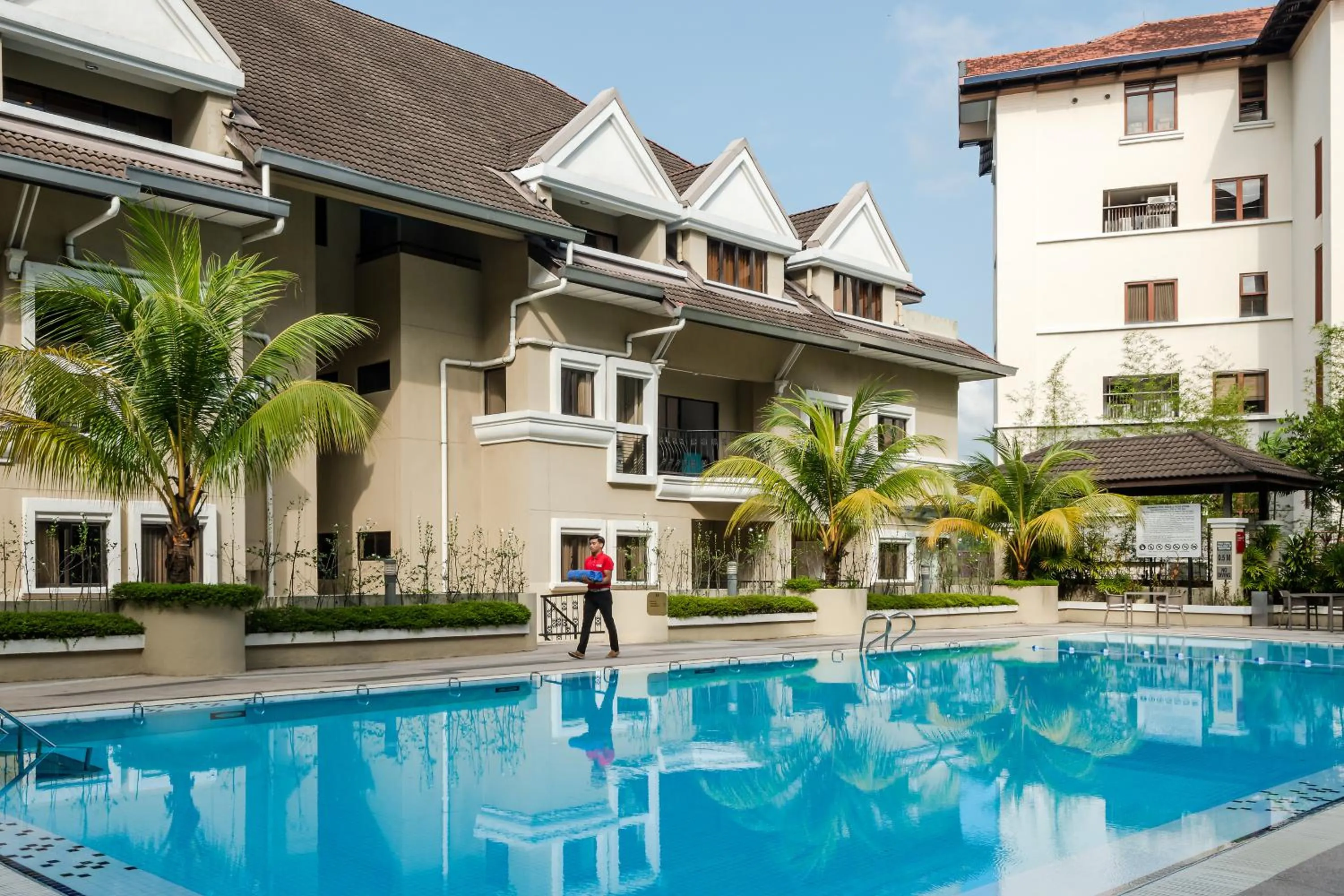 Swimming pool in Domitys Bangsar Kuala Lumpur