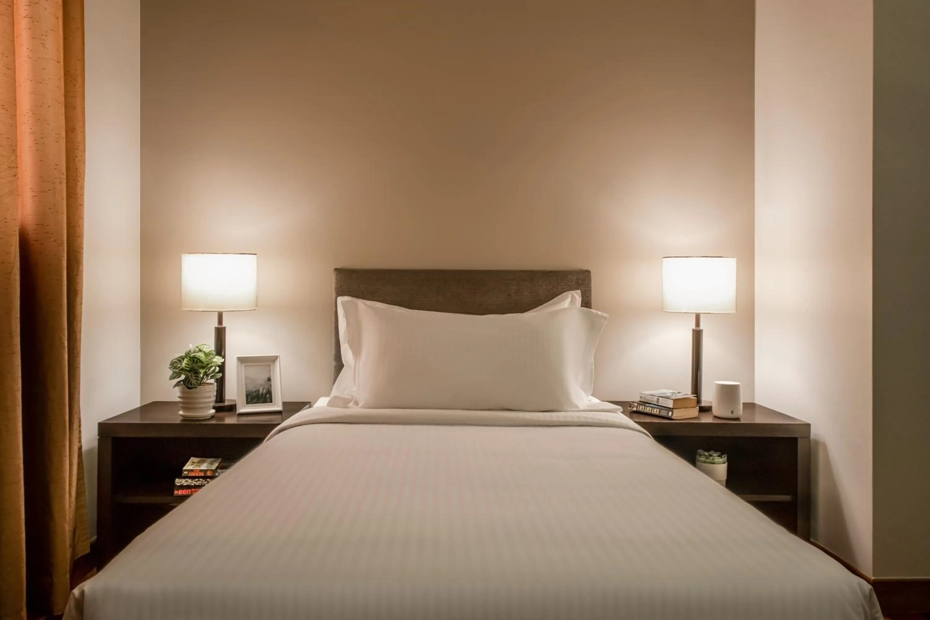 Bed in Domitys Bangsar Kuala Lumpur