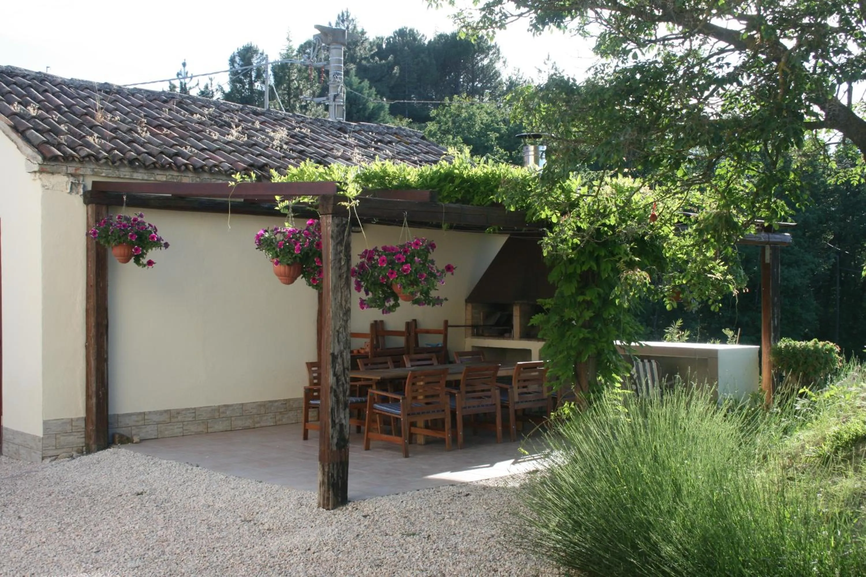 Decorative detail in B&B La Fenice