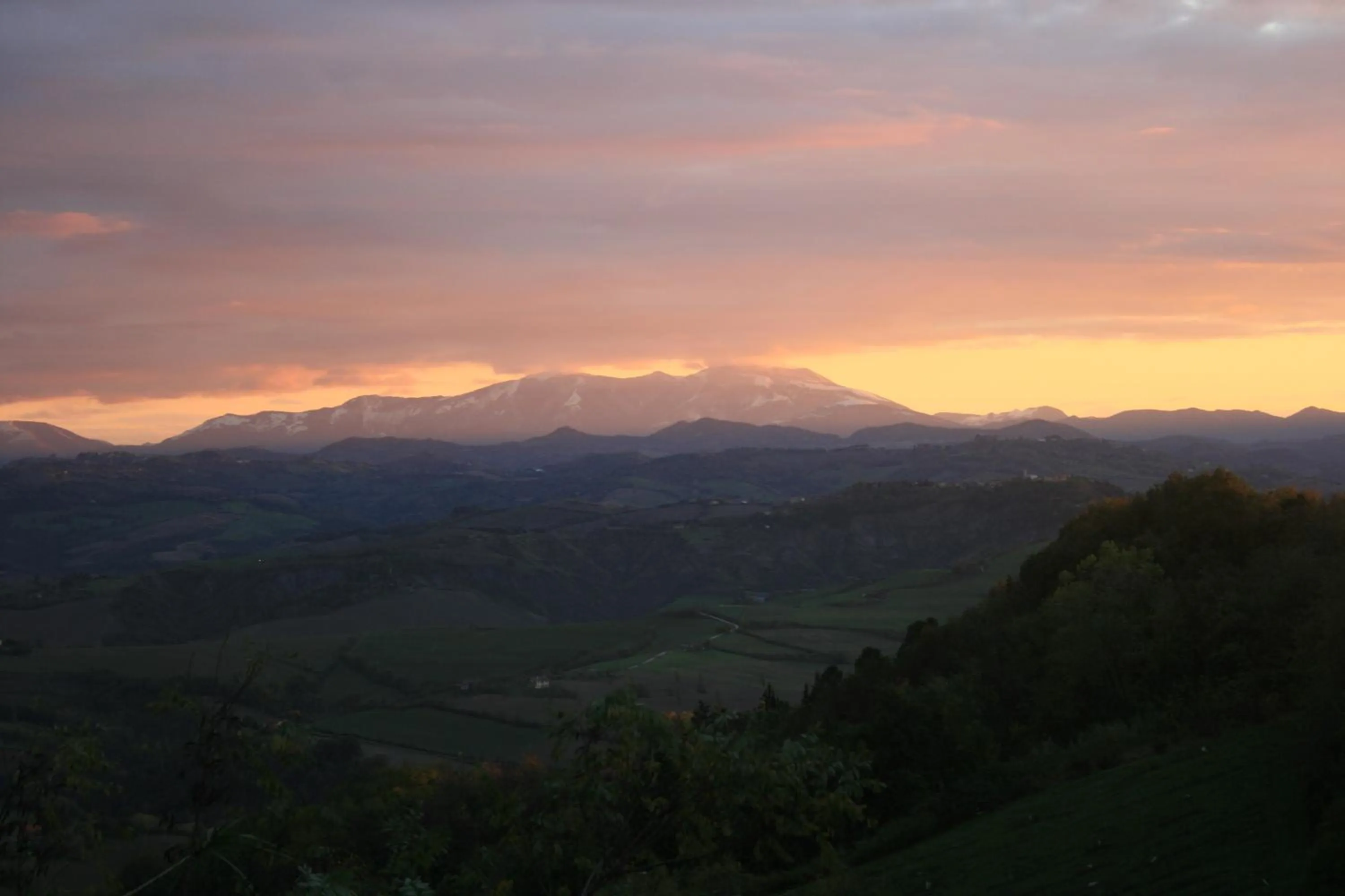 Mountain view in B&B La Fenice