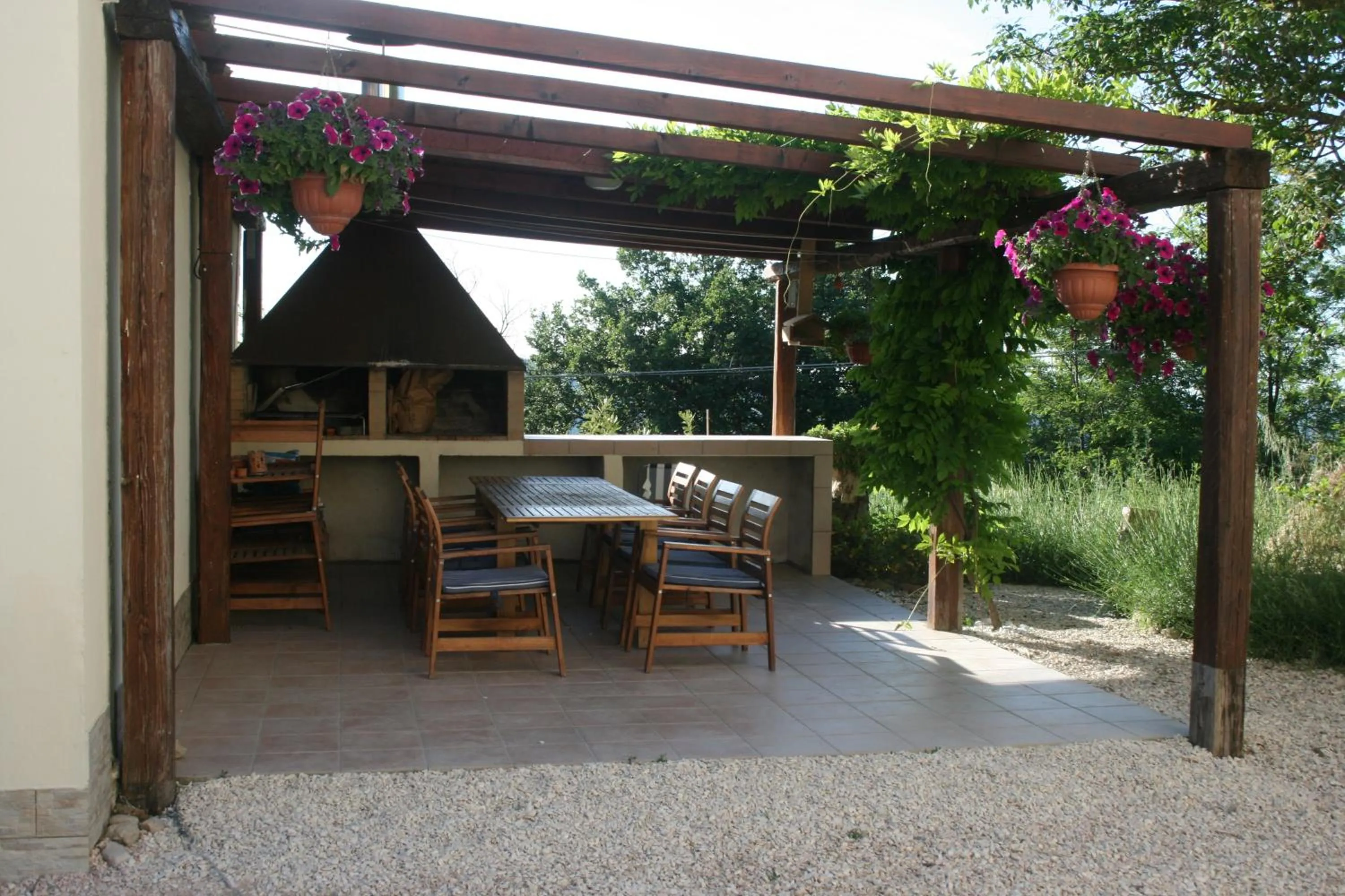 BBQ facilities in B&B La Fenice