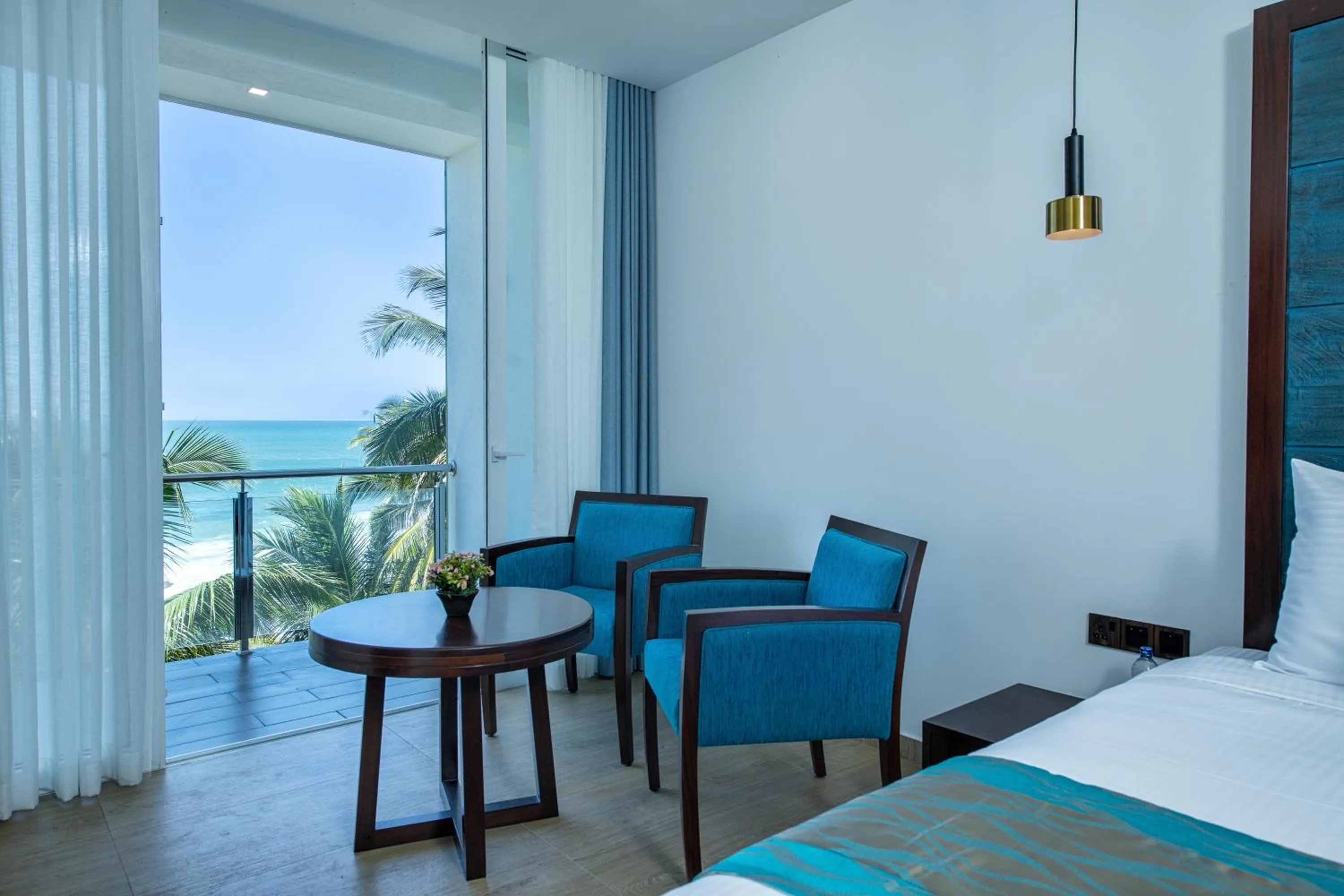 View (from property/room), Seating Area in Grand Samudra Hotel