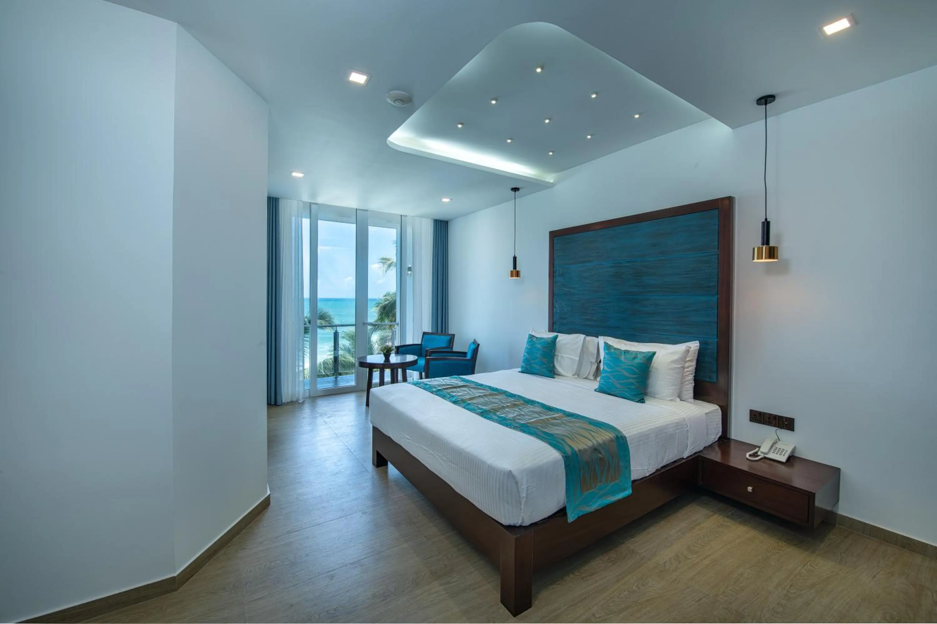 Bedroom in Grand Samudra Hotel