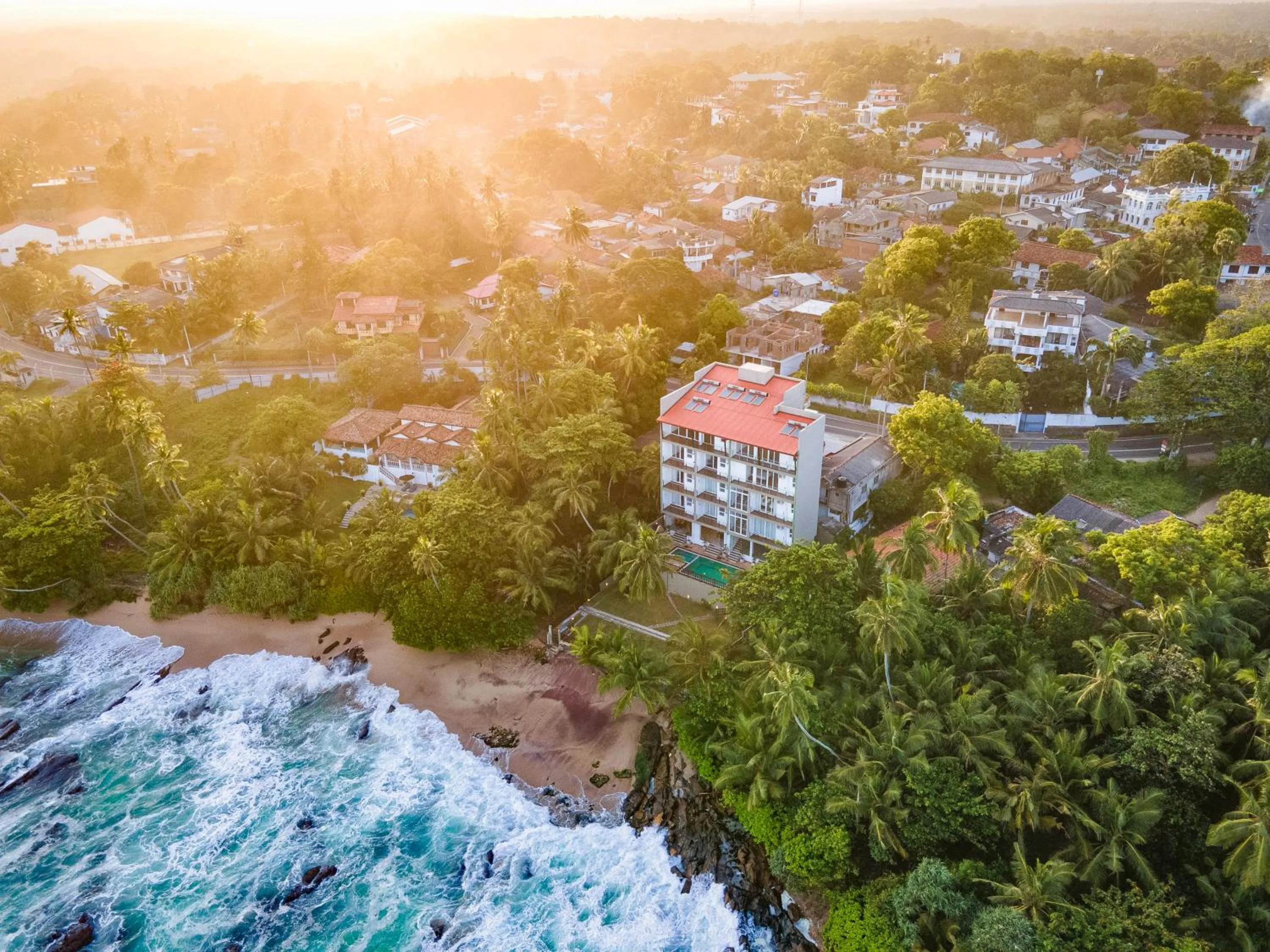 Bird's eye view, Bird's-eye View in Grand Samudra Hotel