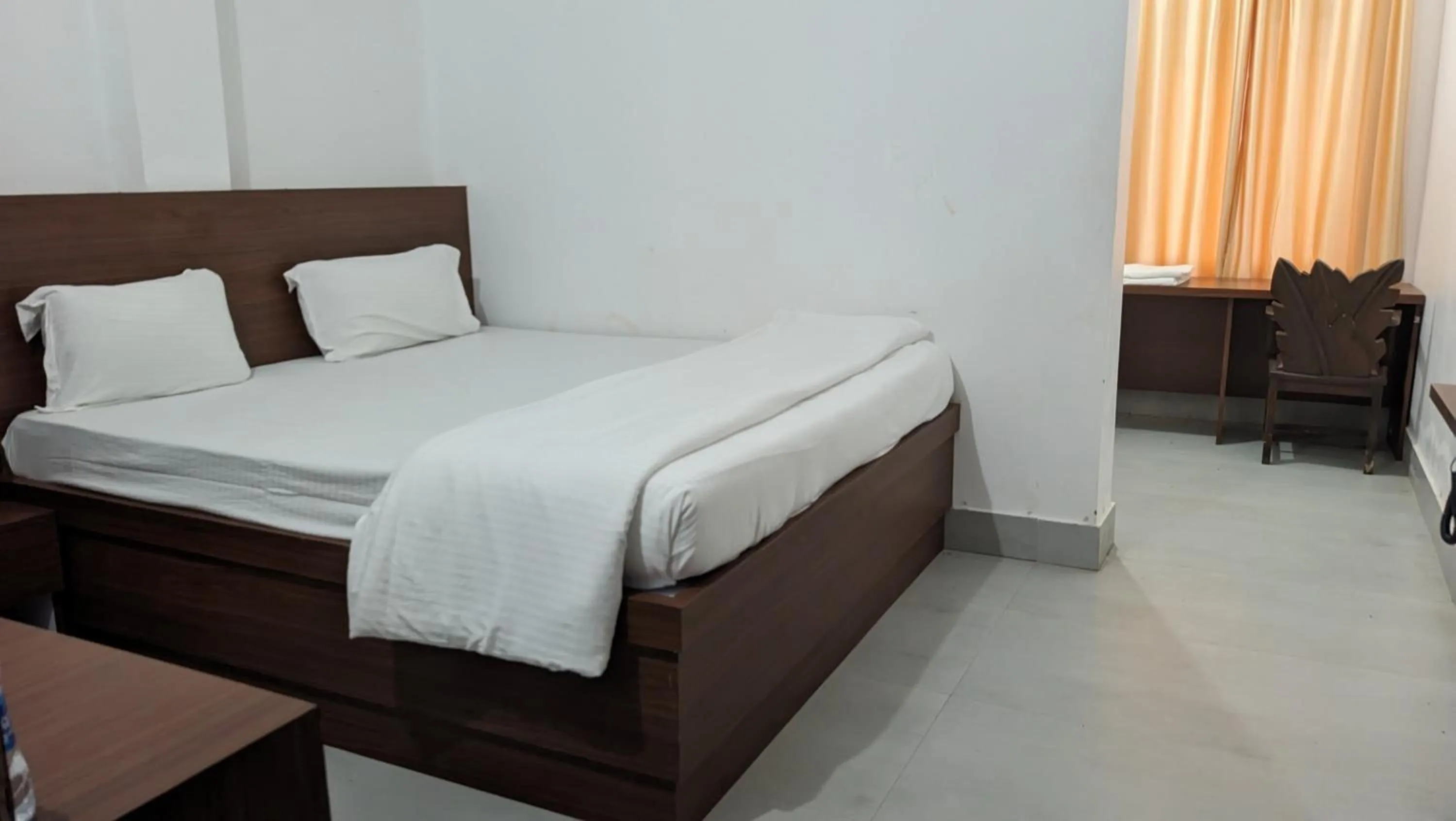 Bed in SAMUDRA RESORTS AND SPA