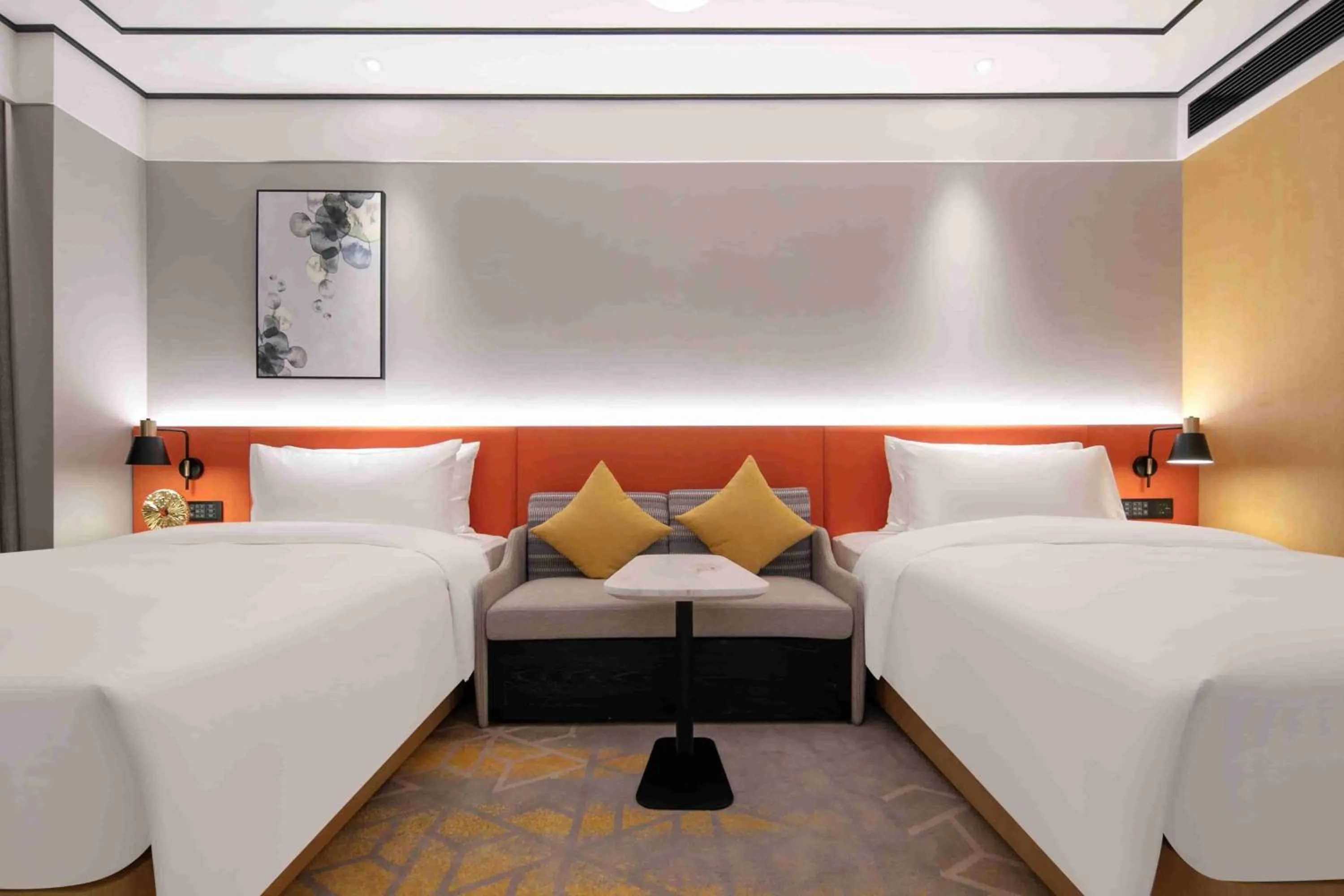 Bed in Hilton Garden Inn Changsha Yuelu