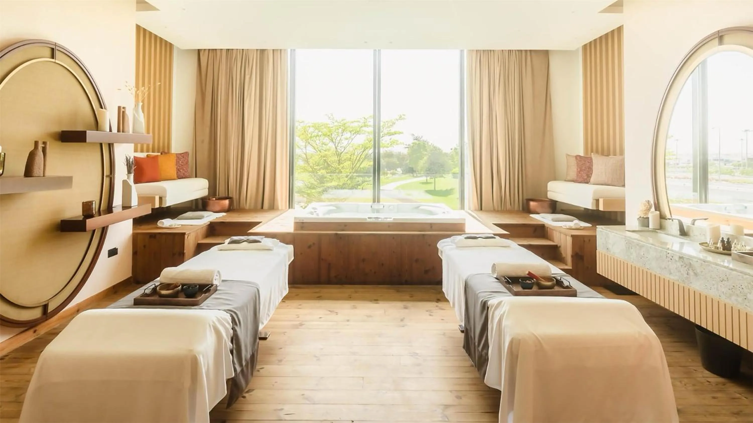 Spa and wellness centre/facilities, Bed in Katara Hills Doha, Lxr Hotels & Resorts