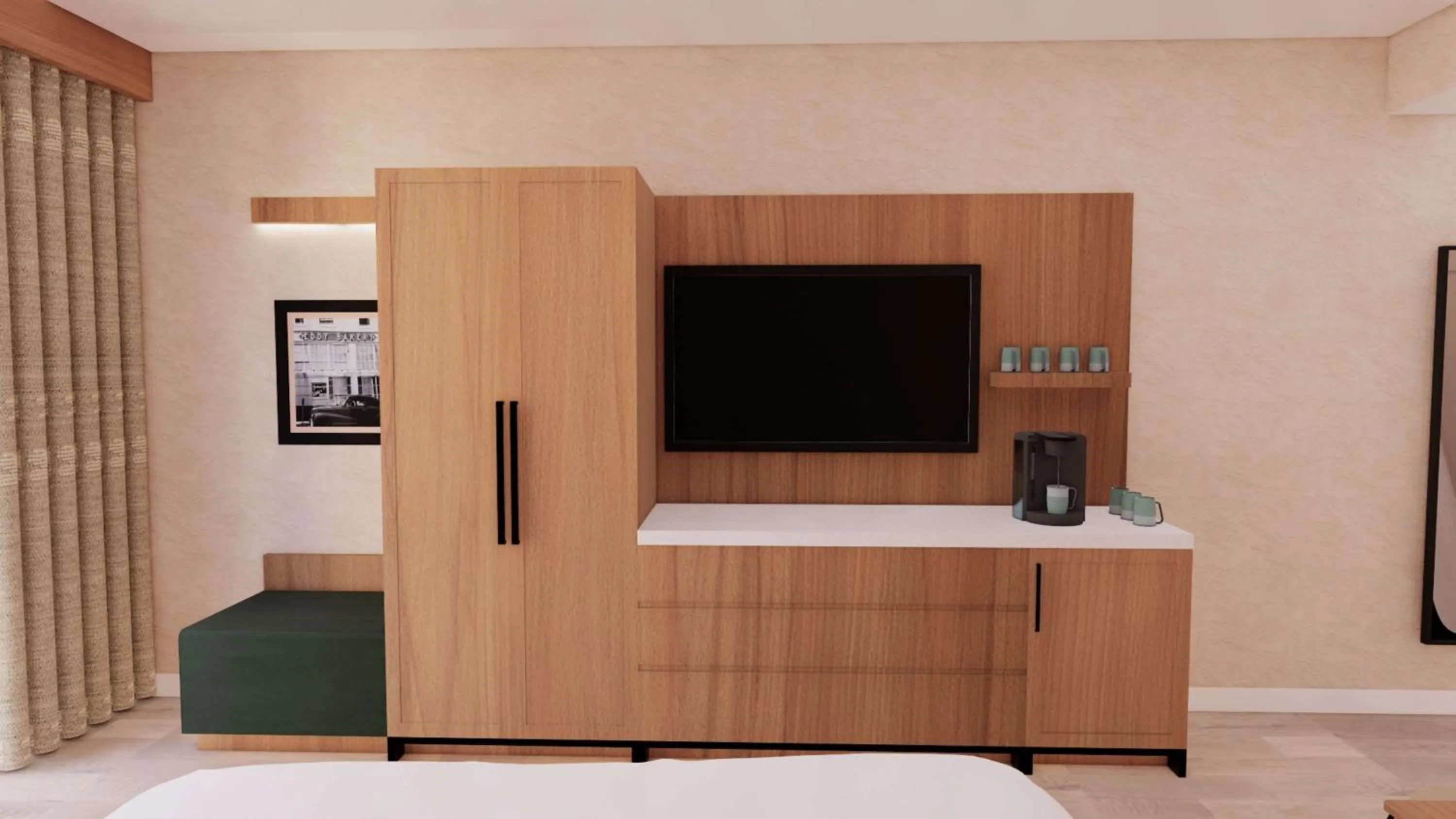 Bedroom in The Eddy Hotel Tucson, Tapestry Collection By Hilton