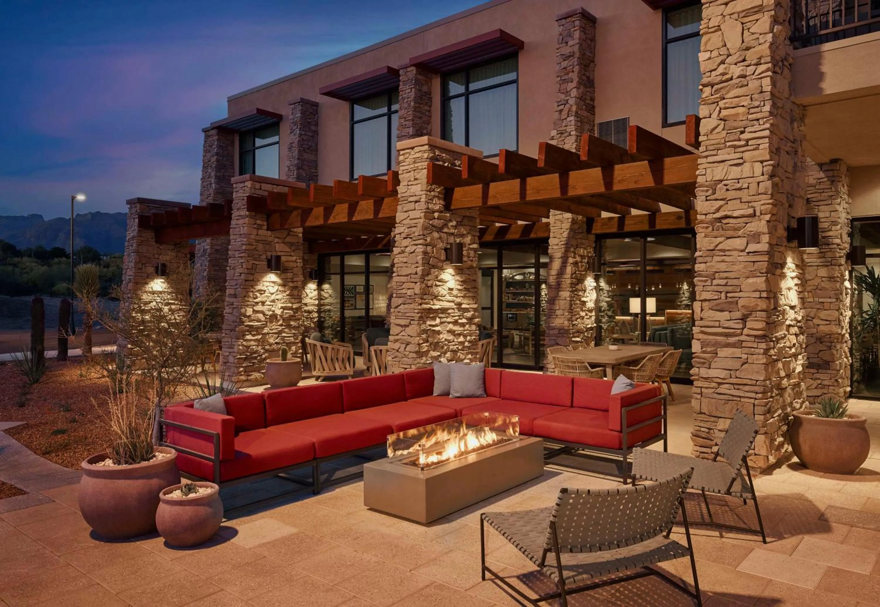 Patio in The Eddy Hotel Tucson, Tapestry Collection By Hilton