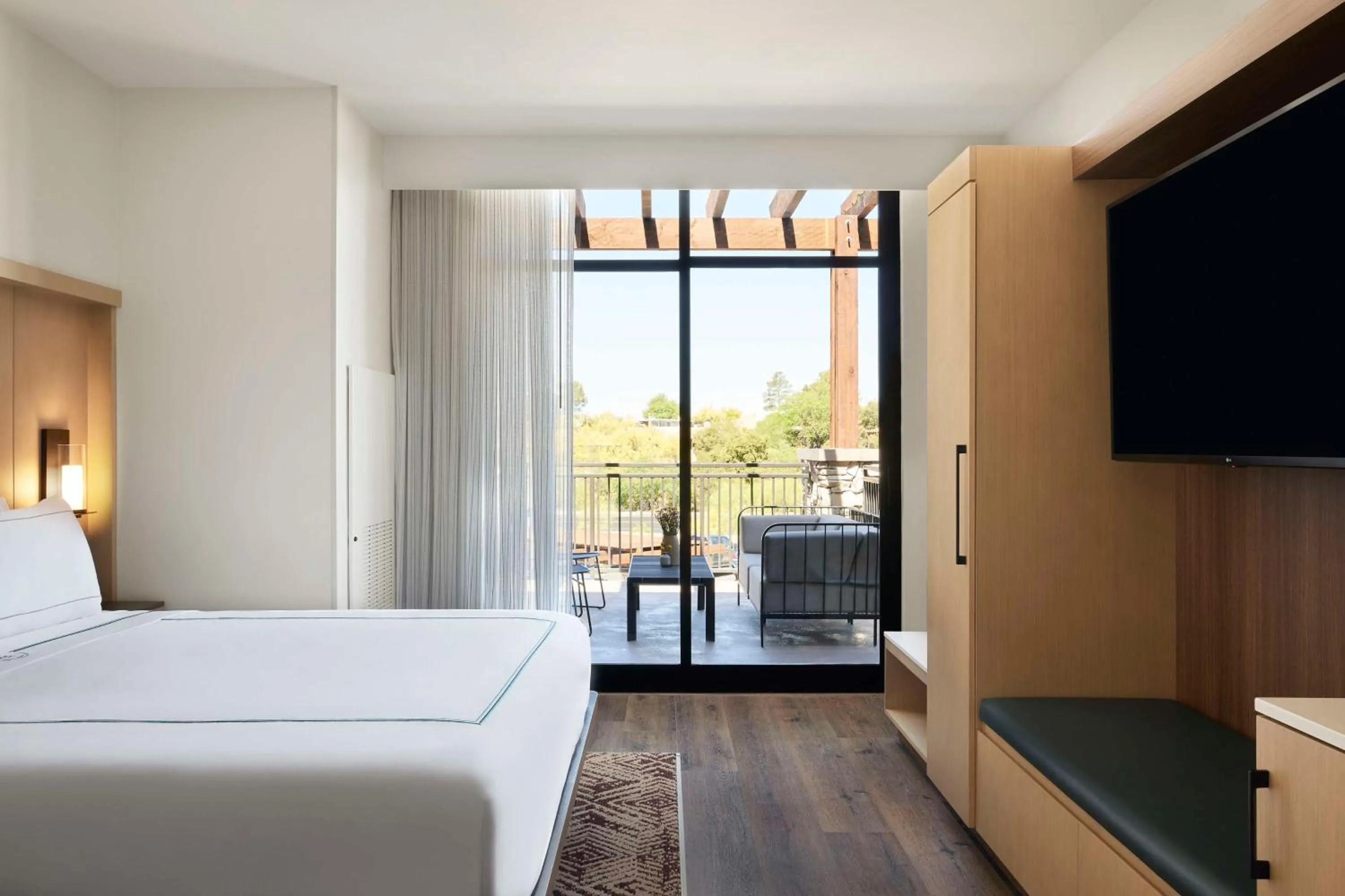 Bed in The Eddy Hotel Tucson, Tapestry Collection By Hilton