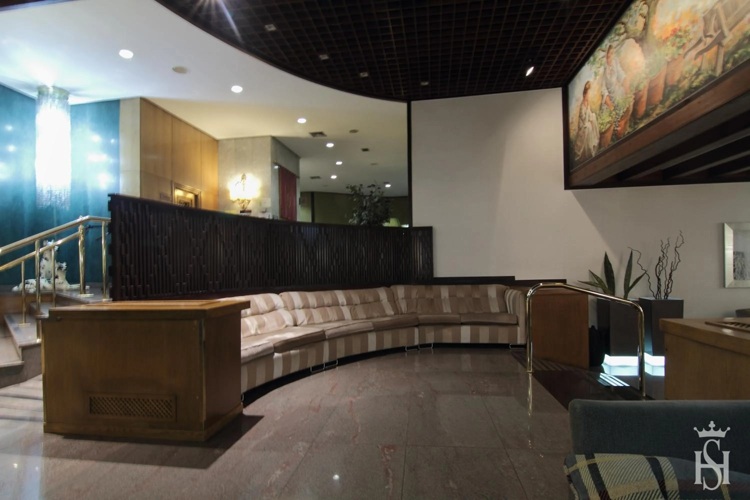 Lobby or reception in Hotel Castilla Vieja