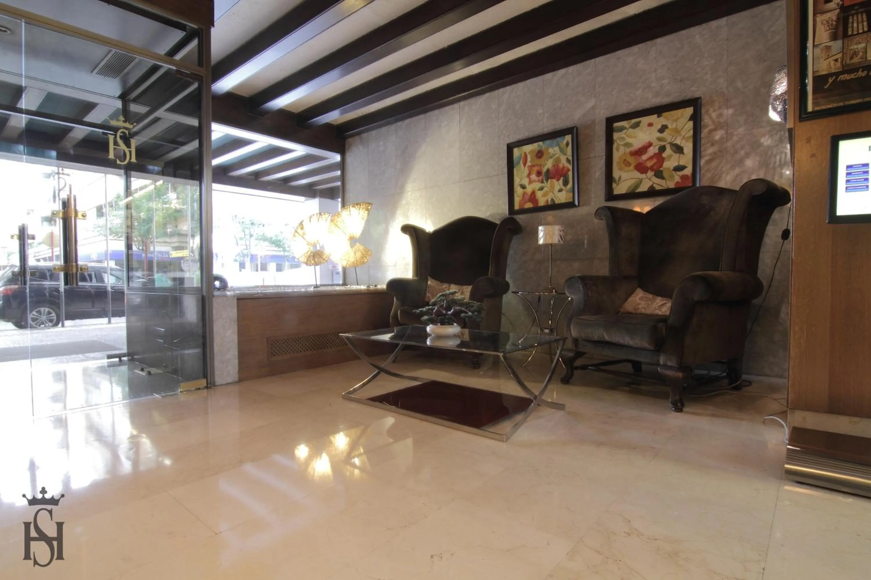 Lobby or reception in Hotel Castilla Vieja