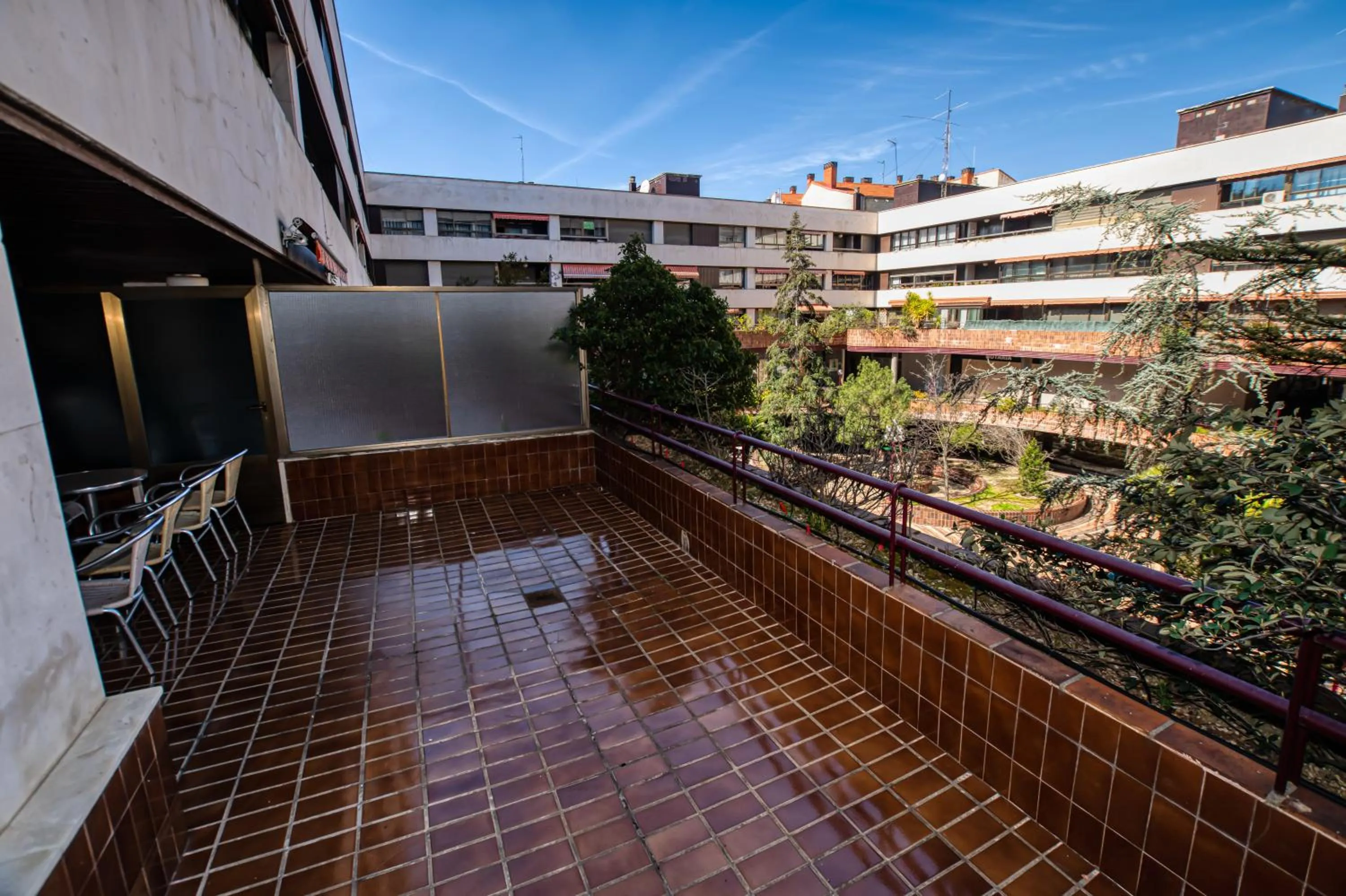 Balcony/Terrace in Hotel Castilla Vieja