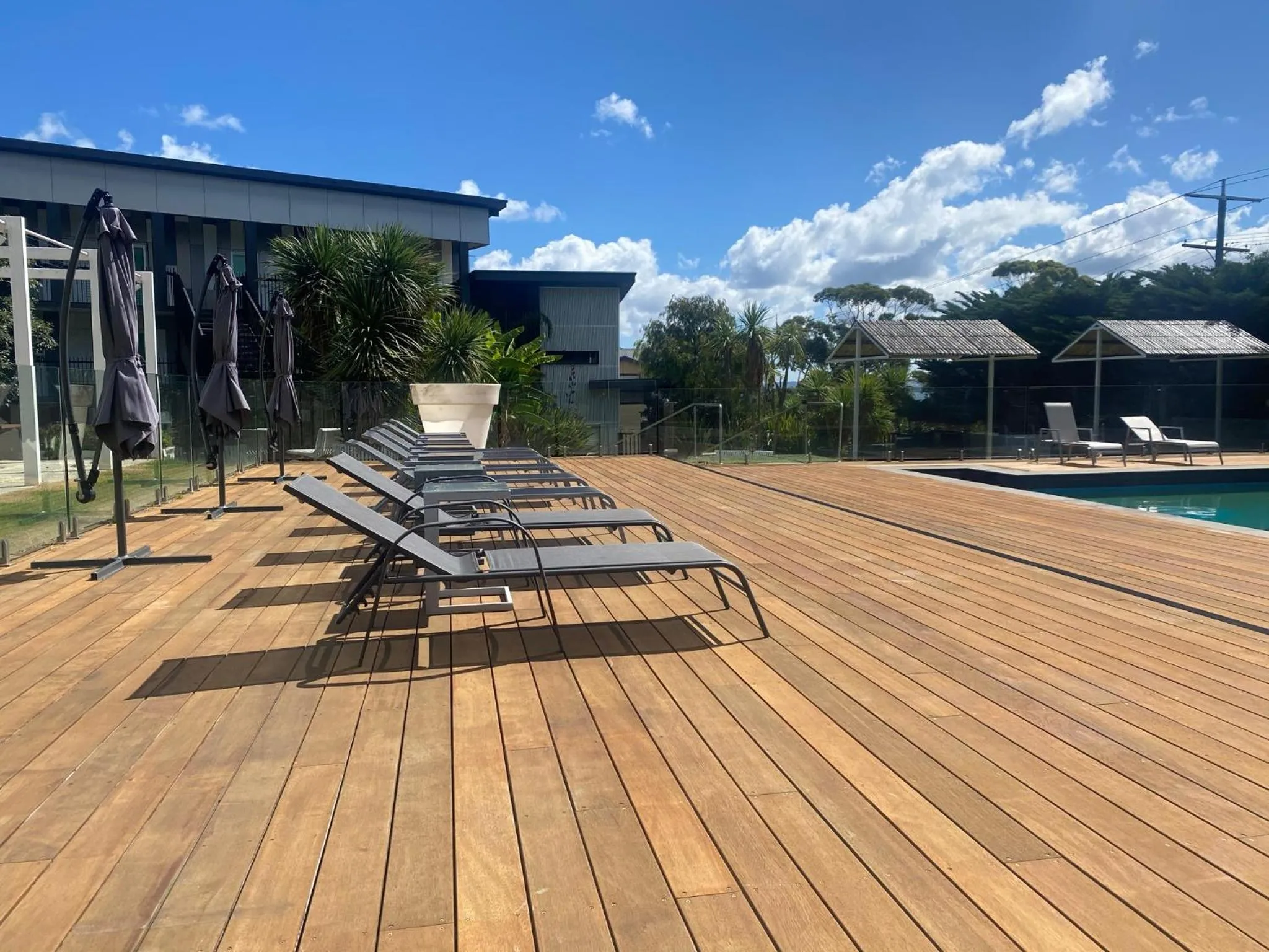 Pool view in The Sea Pavilions