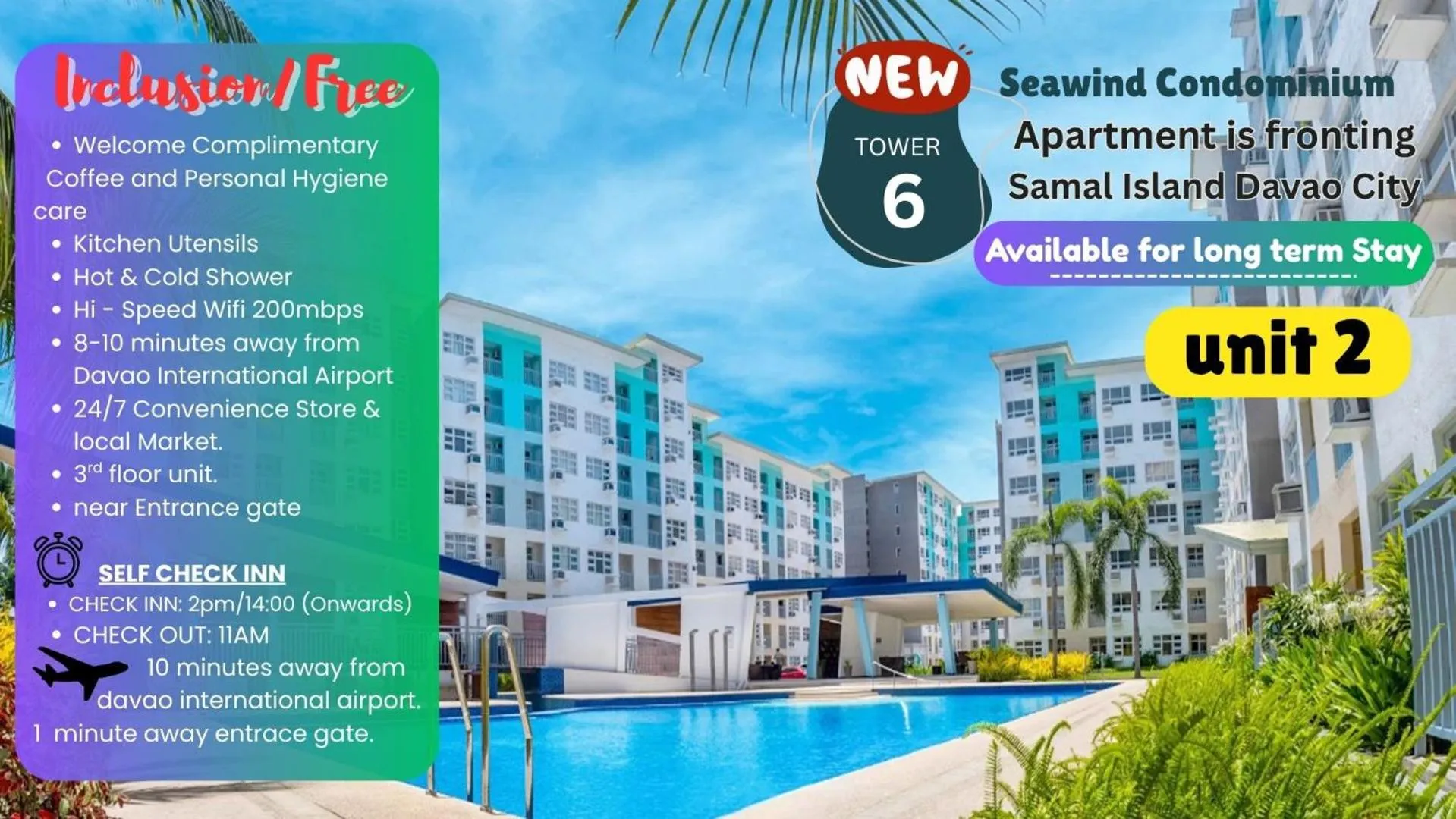 Property building in 4th- Sea View of Seawind Condominium