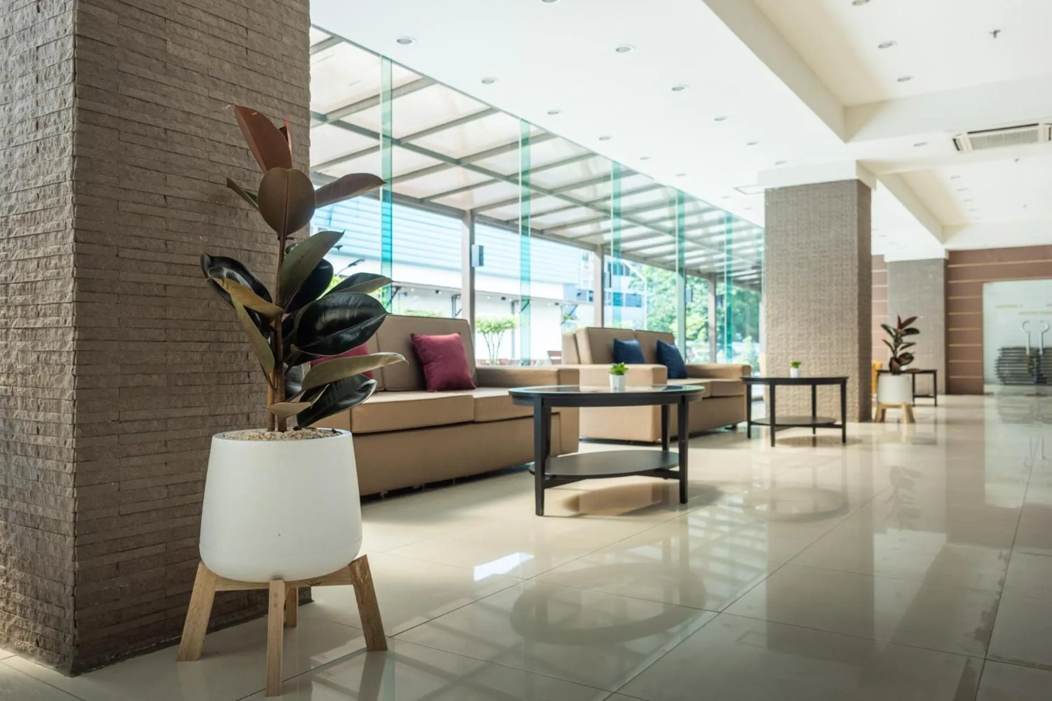 Seating area in Mayflower Grand Hotel Korat