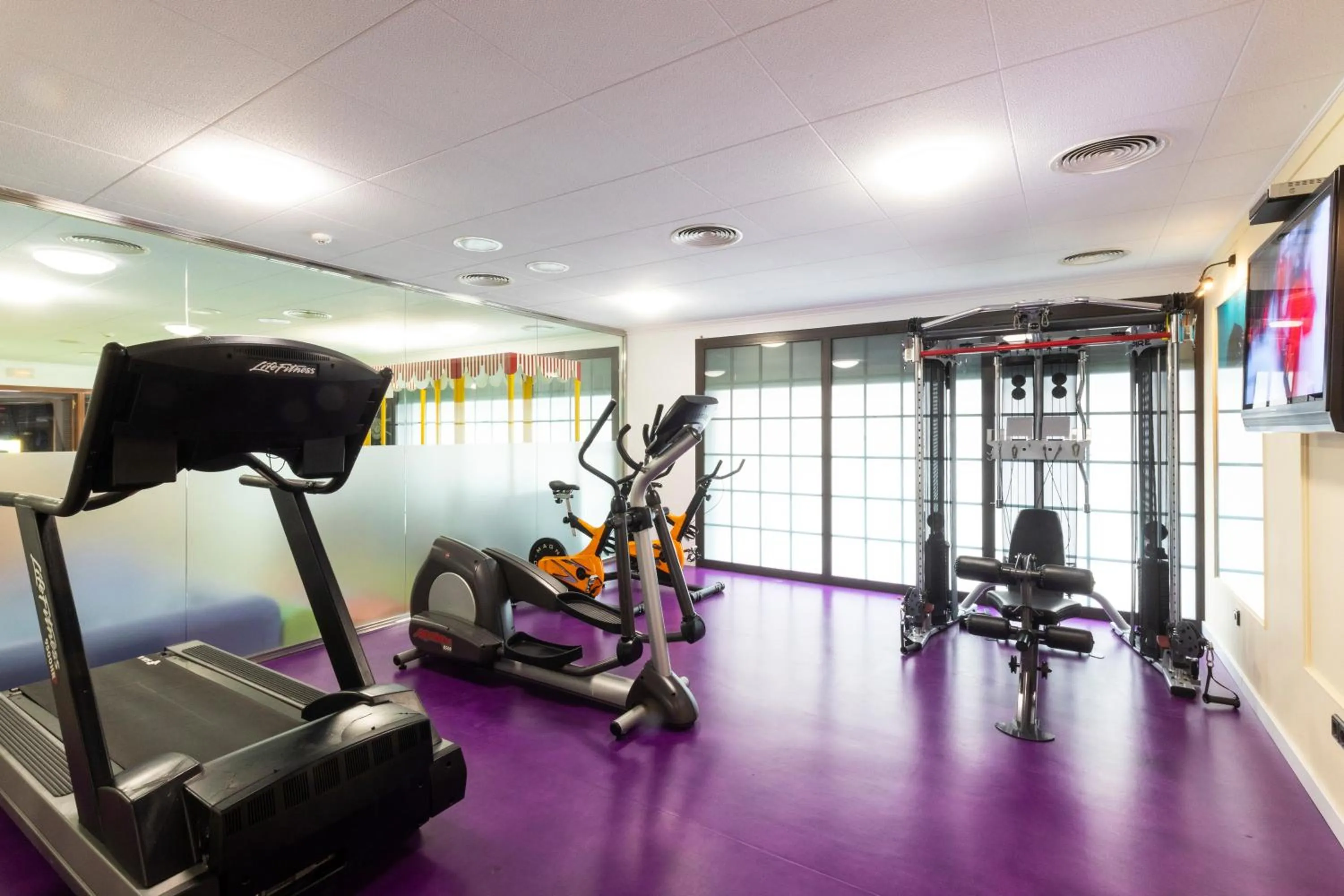 Fitness centre/facilities in Aparthotel Miami Park