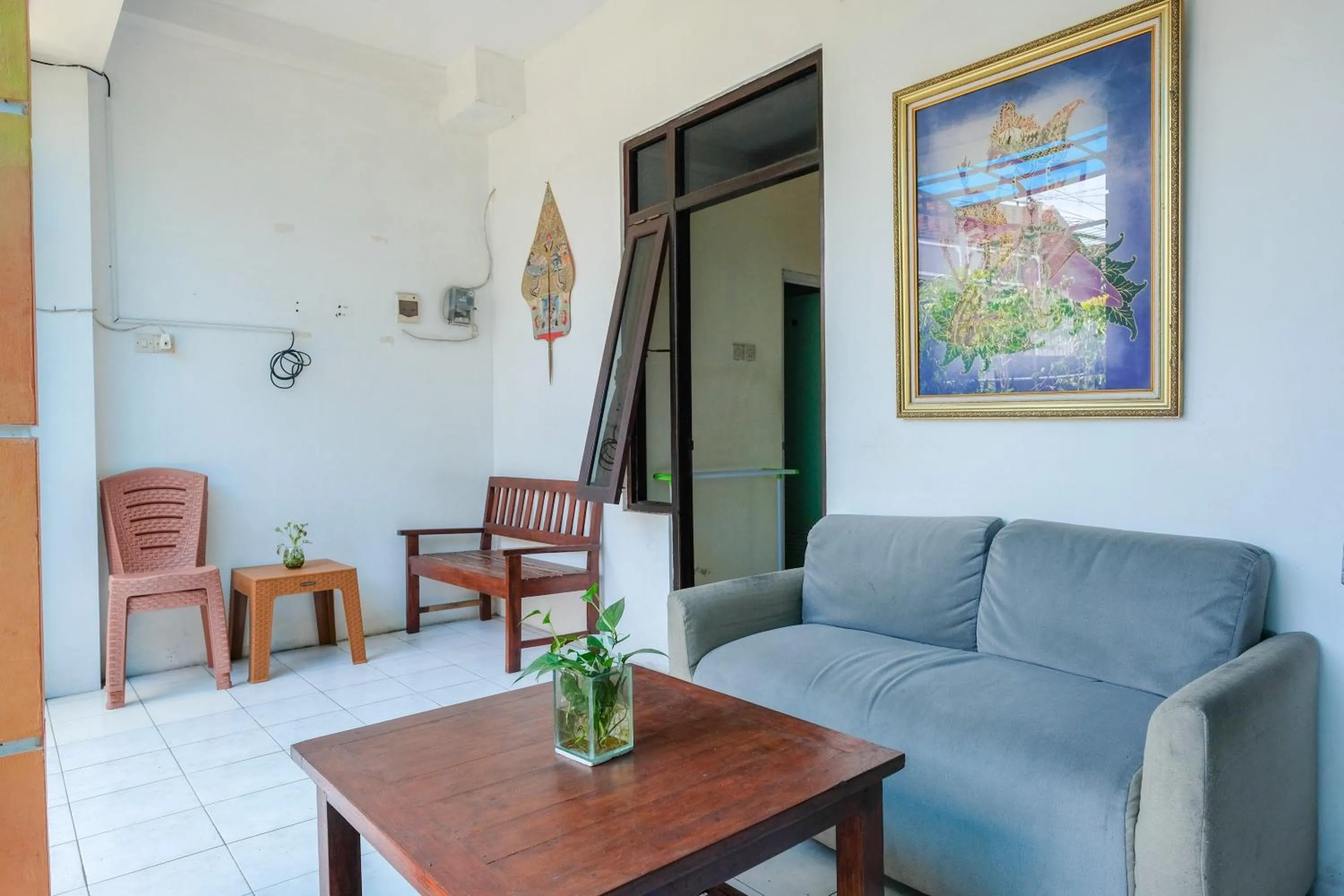 Seating area in OYO 91803 Gita Graha Guest House Syariah