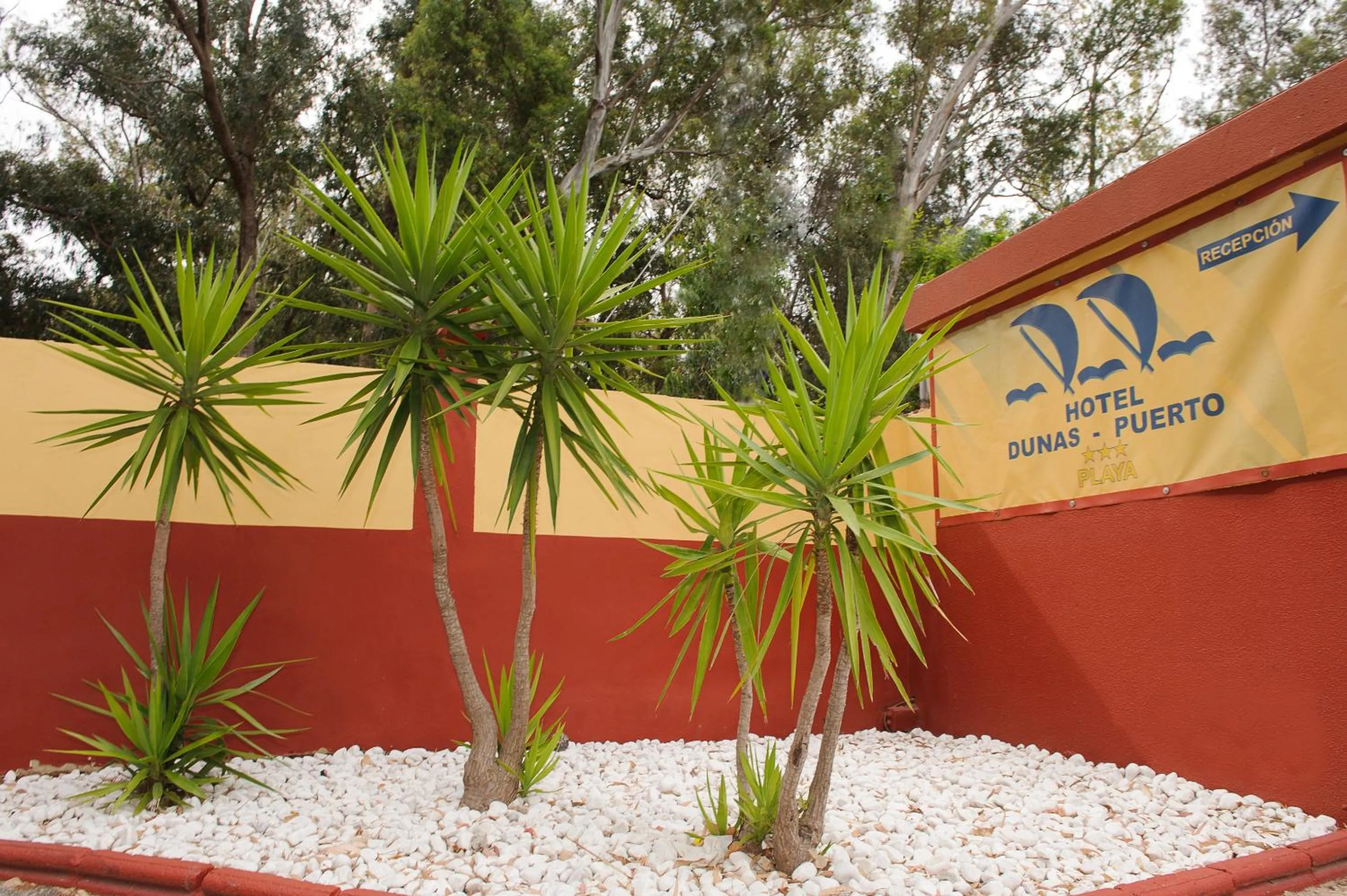 Facade/entrance in Hotel Dunas Puerto