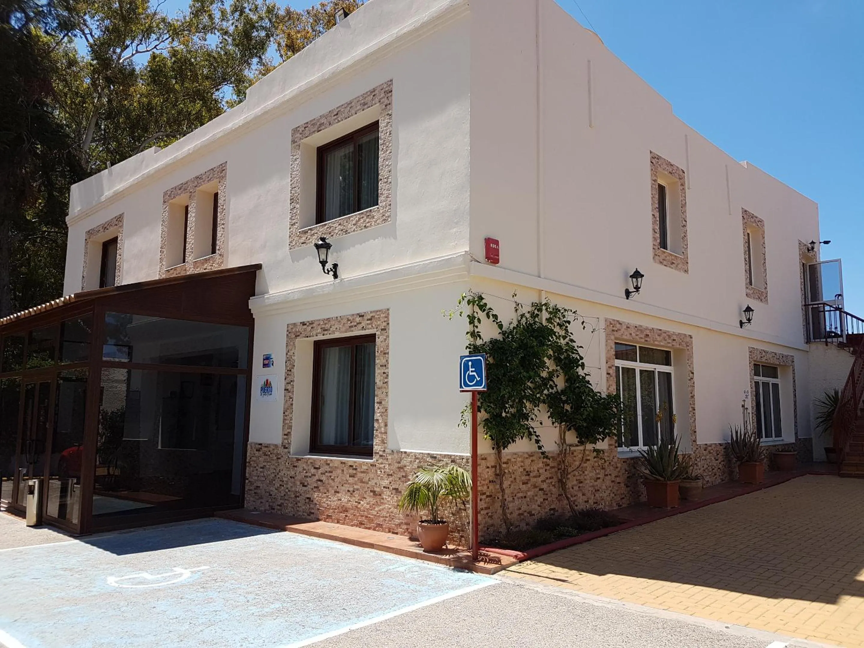 Facade/entrance in Hotel Dunas Puerto