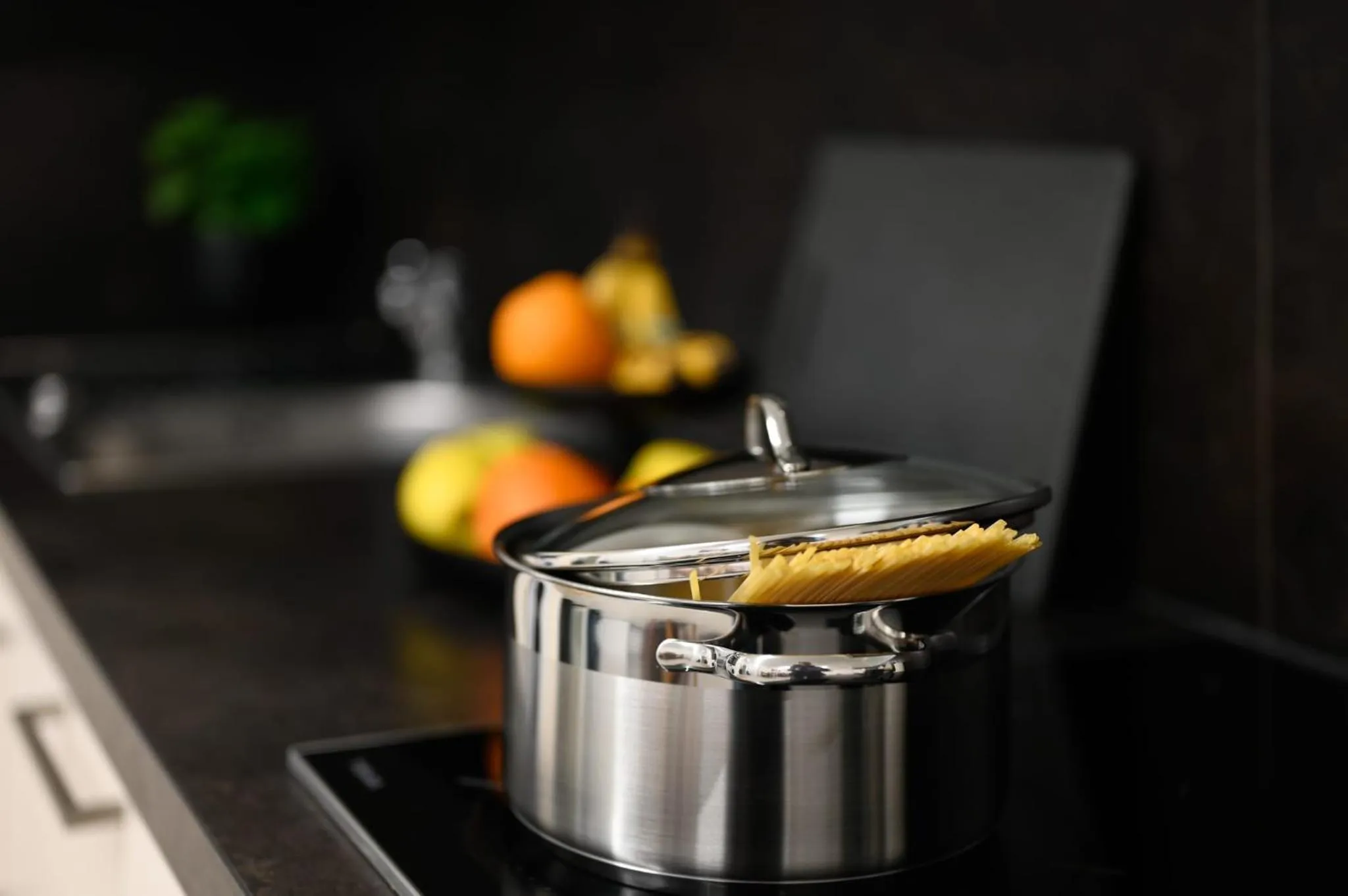 Kitchen or kitchenette in Aparthotel Neudörfl